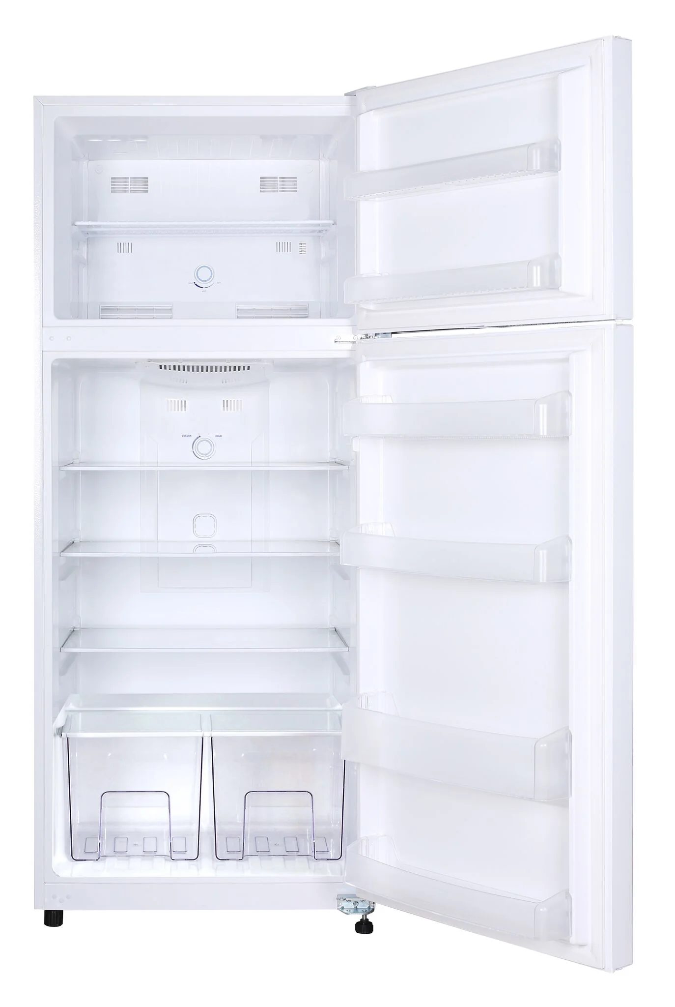 Epic 28" 14.8 Cu. Ft. White Top-Freezer Refrigerator - EFF148W-1 - Image 2