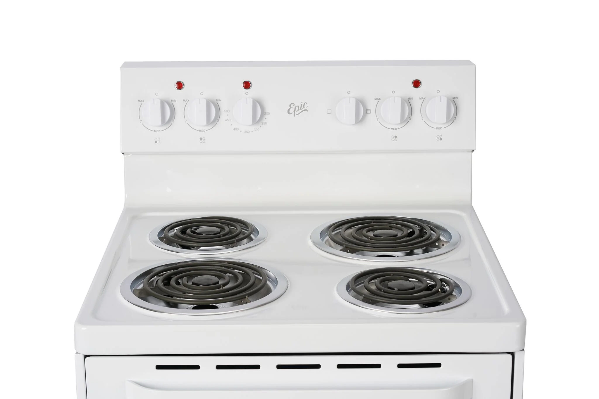 Epic White Freestanding Electric Range (2.7 Cu.Ft.) - EER239W-2 - Image 4