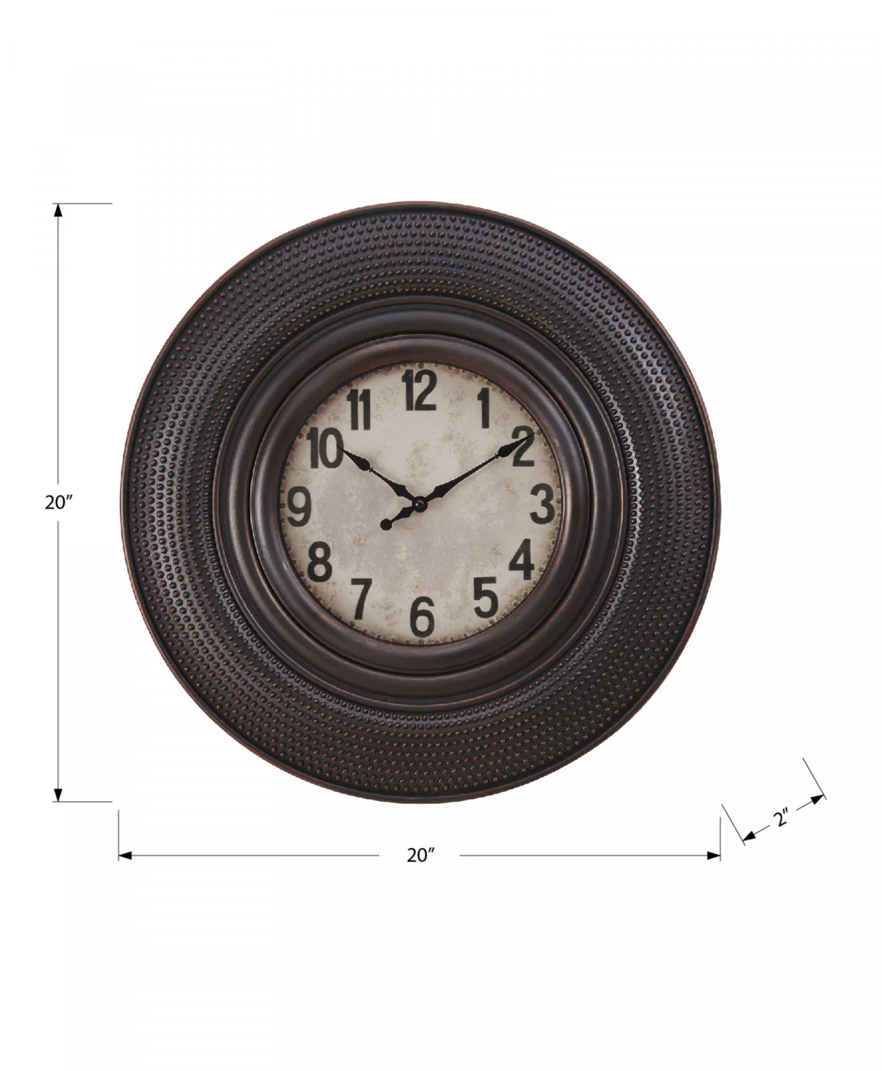 Era Clock - Brown - Image 3