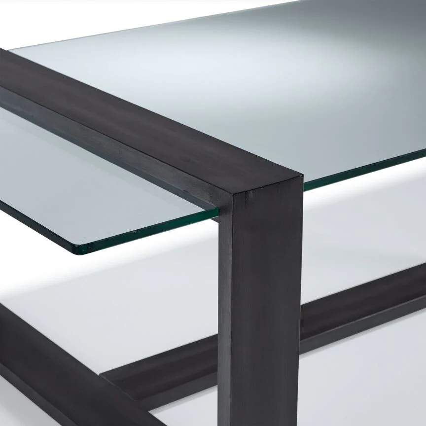 Evans 48" Coffee Table - Grey - Image 3