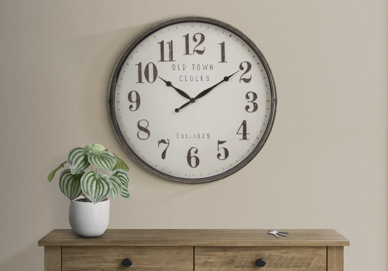 Evoke Clock - Brown - Image 2