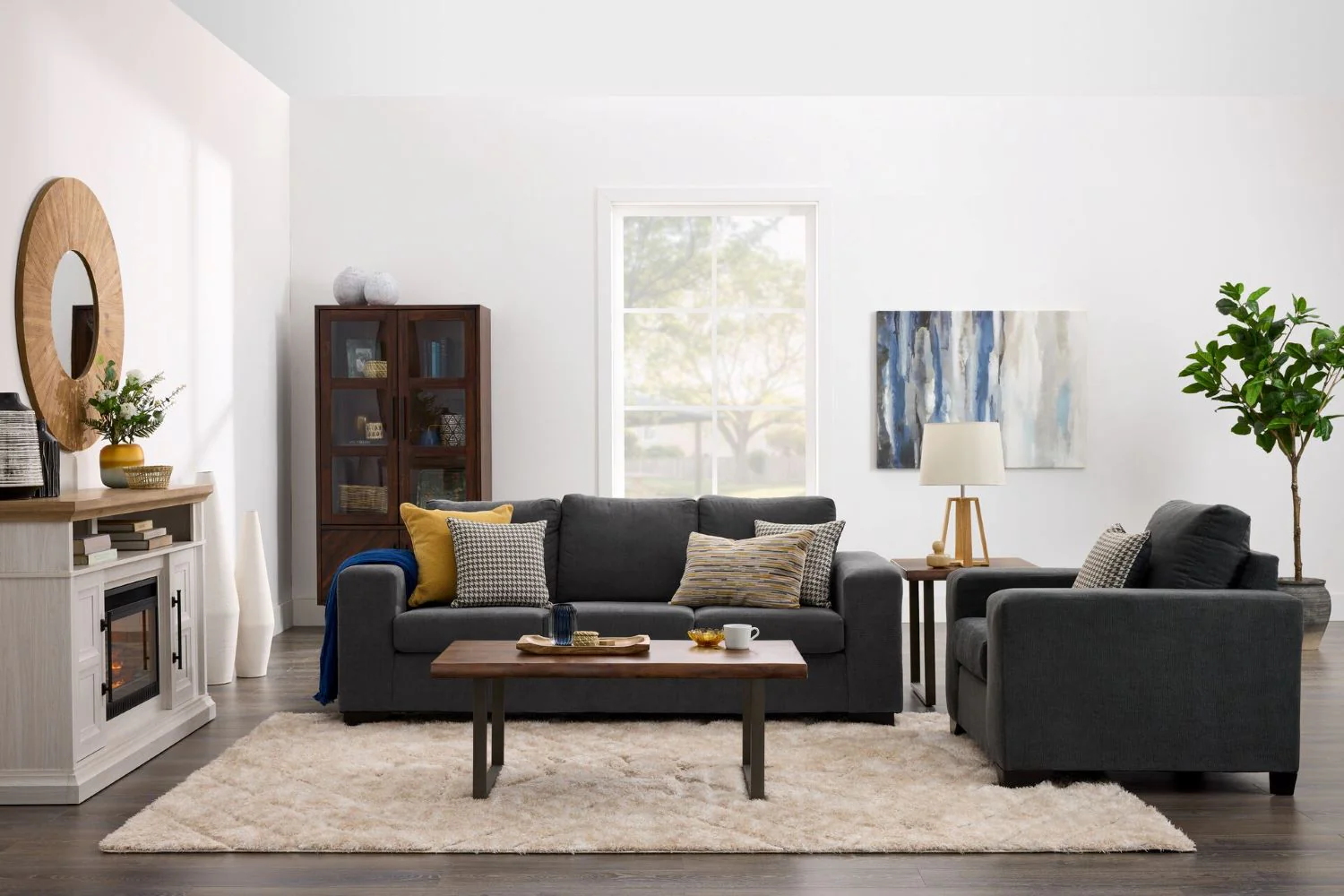 Fava Sofa - Grey - Image 2