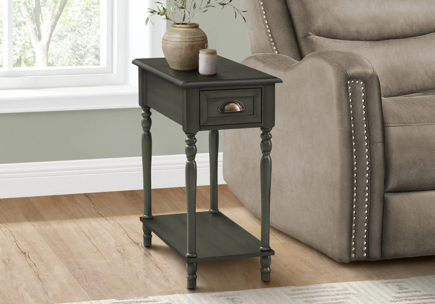 Fern Side Table - Green - Image 2