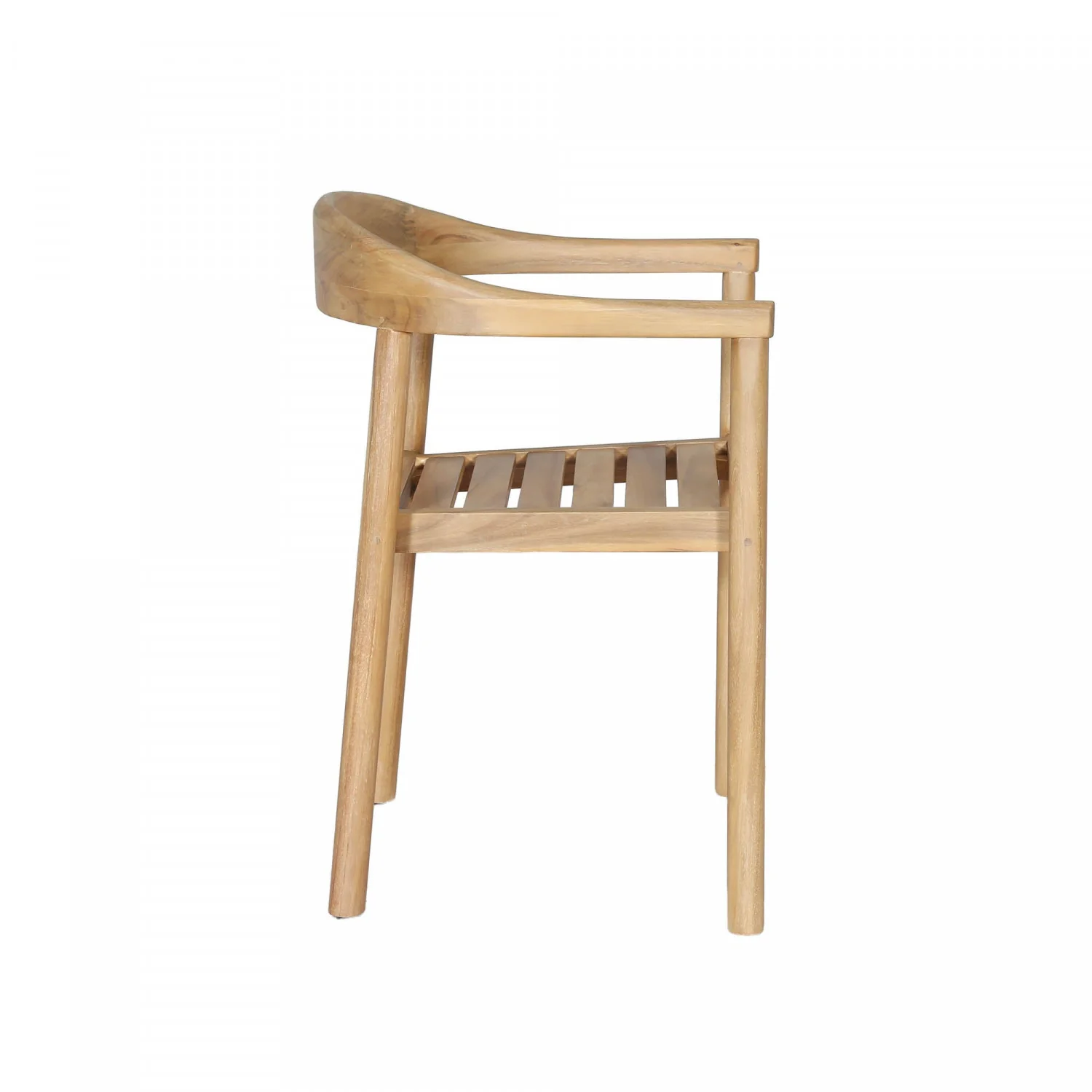 Fernlow Outdoor Dining Chair - Natural - Set of Two - Image 3