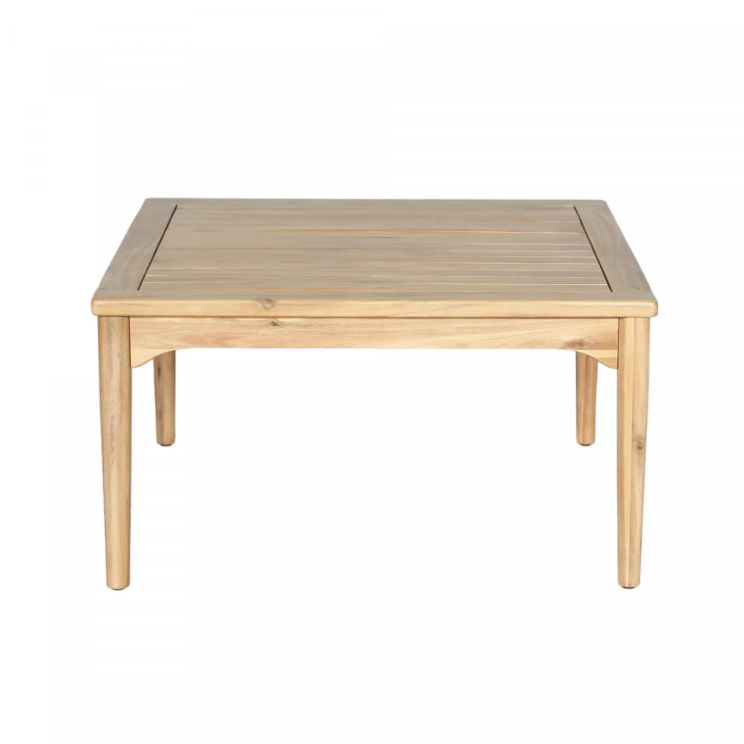 Fernlow Outdoor Square Coffee Table - Natural - Image 3