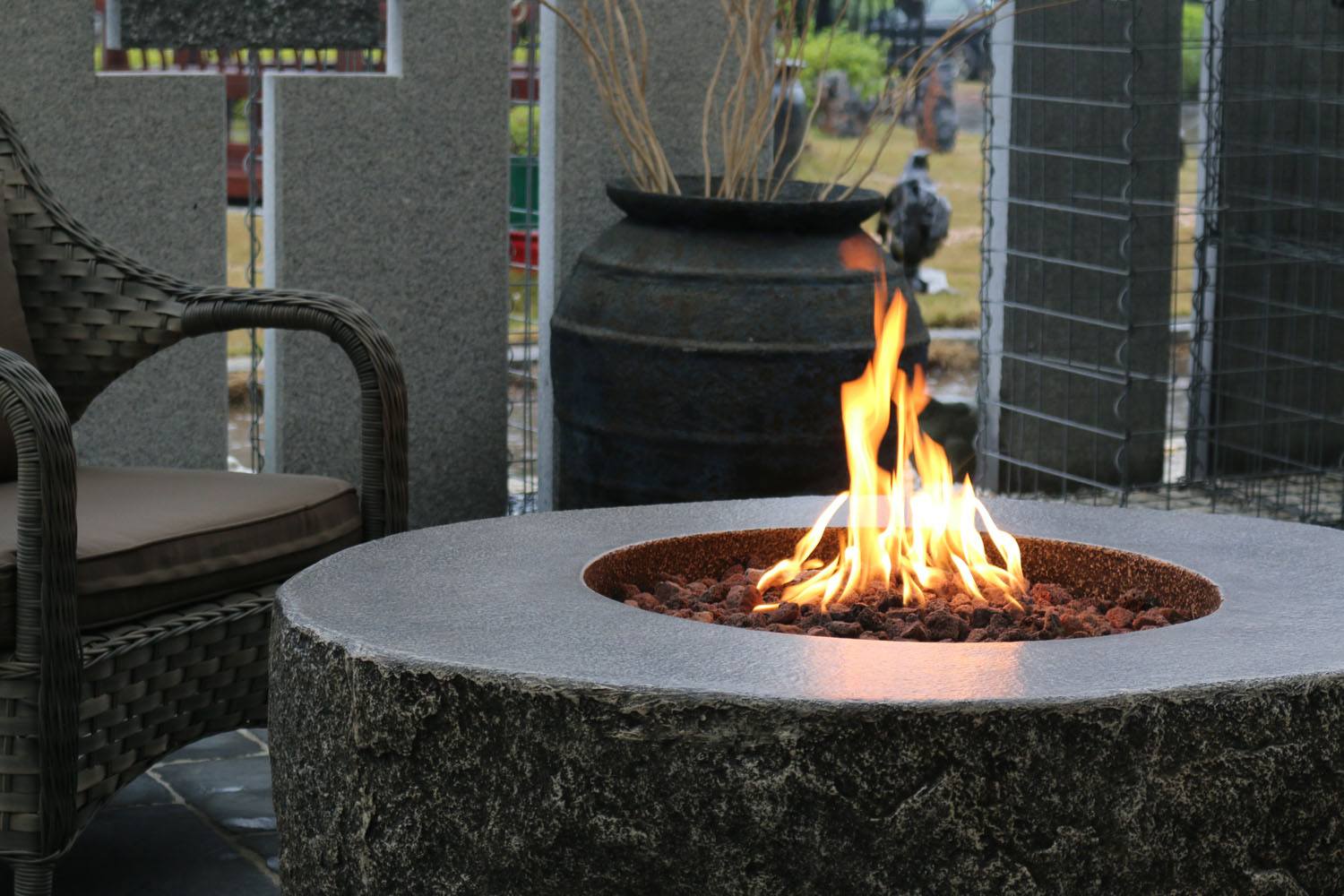 Fiery Vesuvius Fire Table - Natural Gas - Image 4