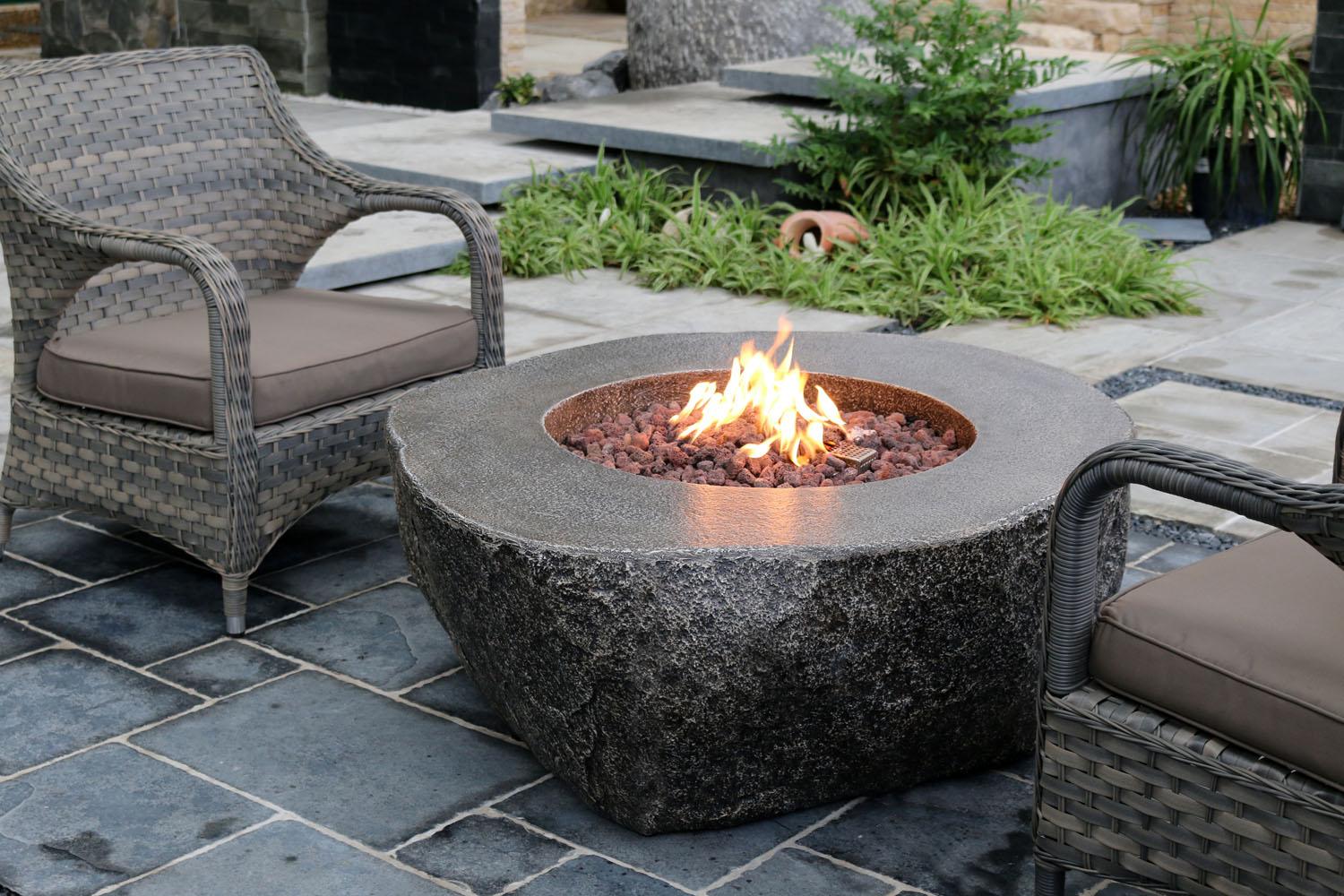 Fiery Vesuvius Fire Table - Natural Gas - Image 6