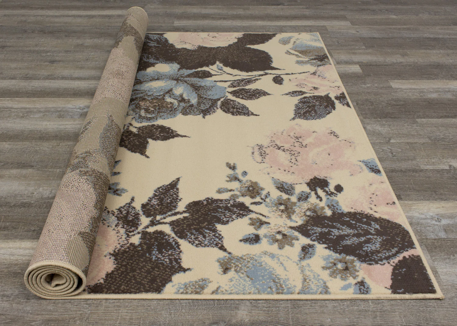 Fiona Flowers Area Rug - 5' X 7' - Cream/Pink - Image 6