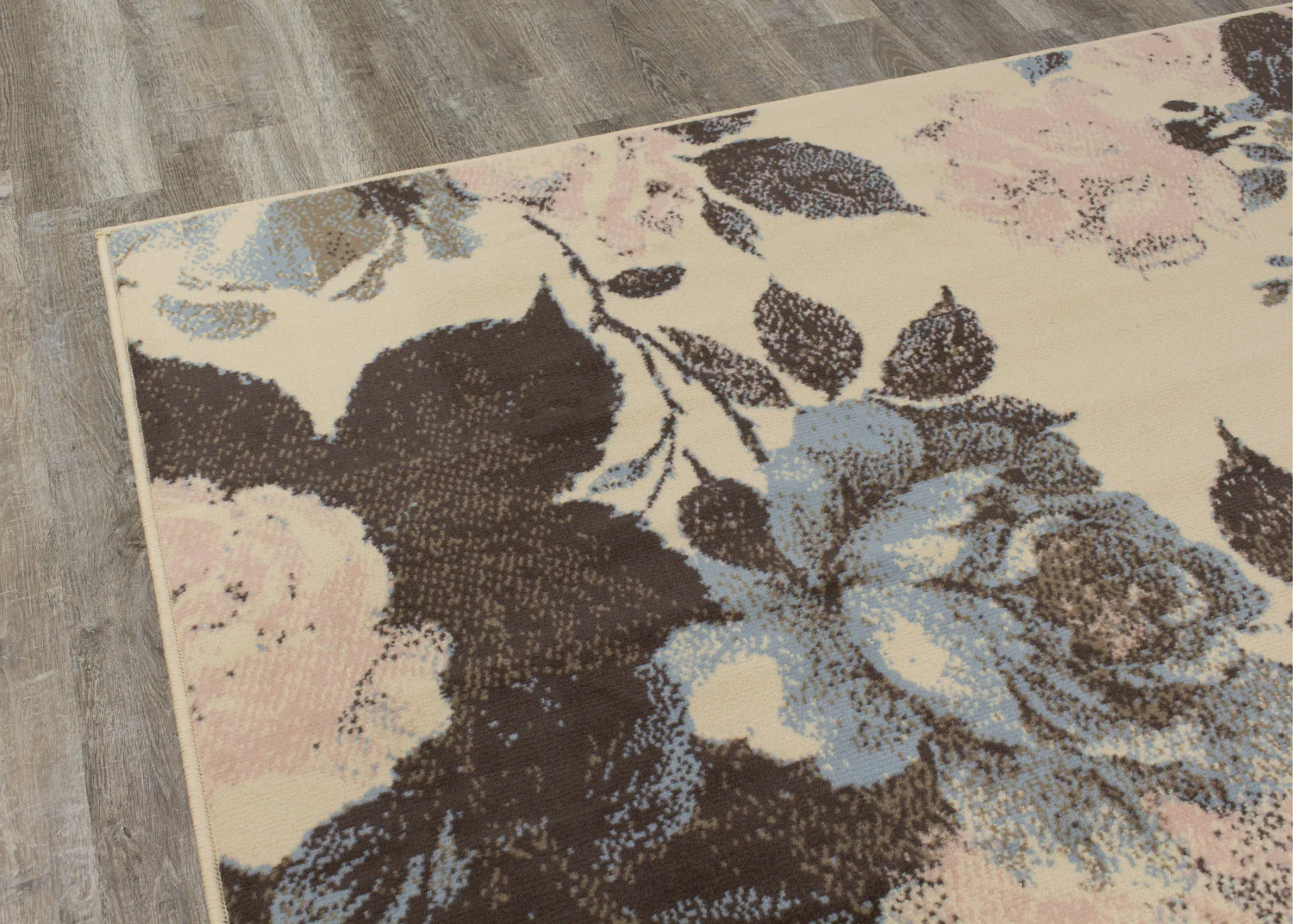 Fiona Flowers Area Rug - 5' X 7' - Cream/Pink - Image 8