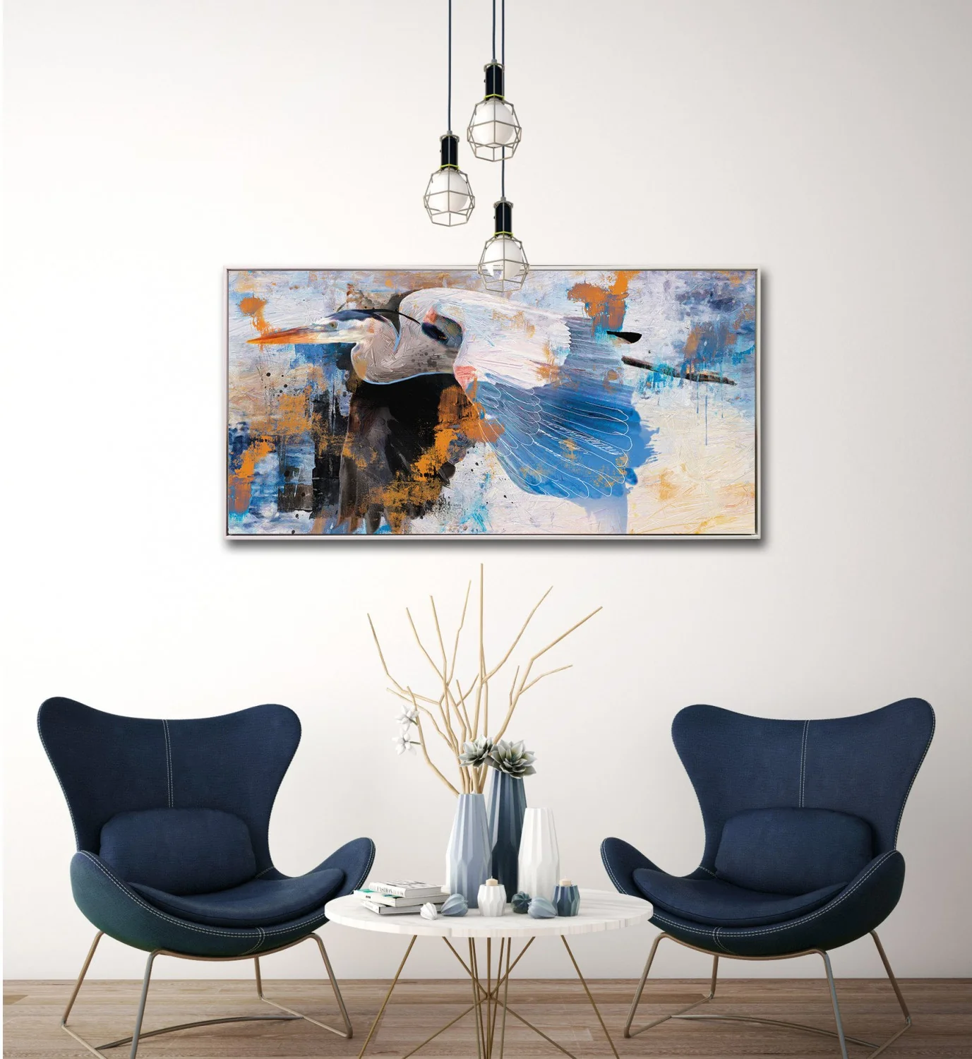 Flight Through Colour Wall Art - Multi-Colour - 18 X 36 - Image 2