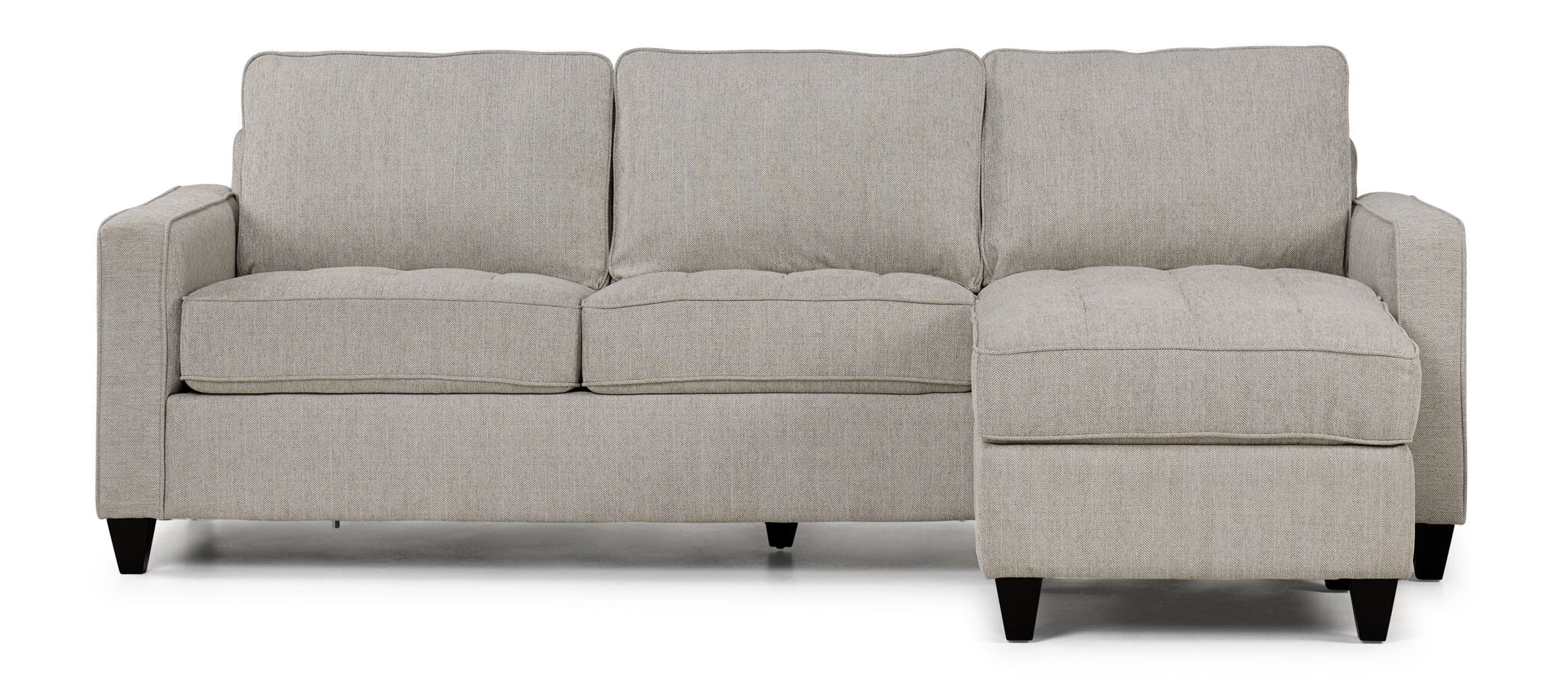 Flipp-it Sofa with Reversible Chaise/Ottoman - Platinum - Image 10
