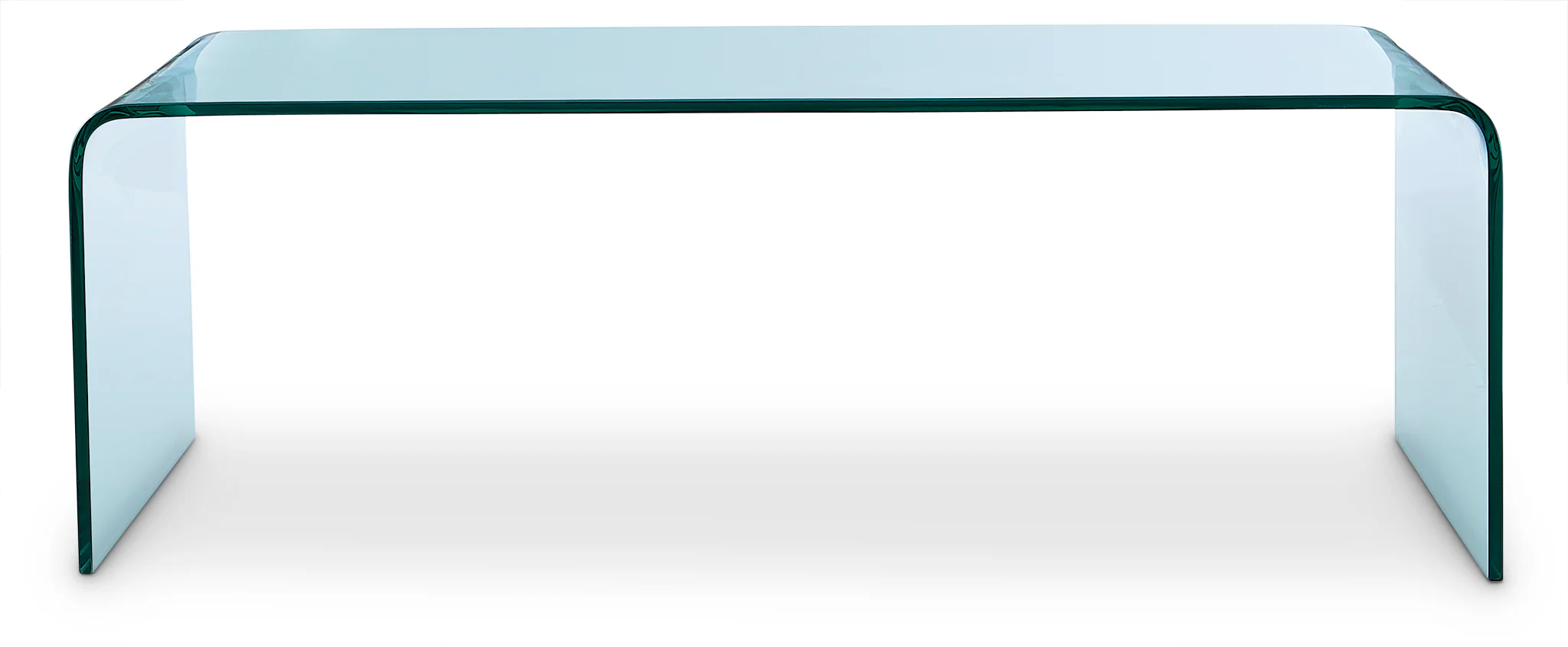 Flow 43.5" Coffee Table - Glass - Image 2