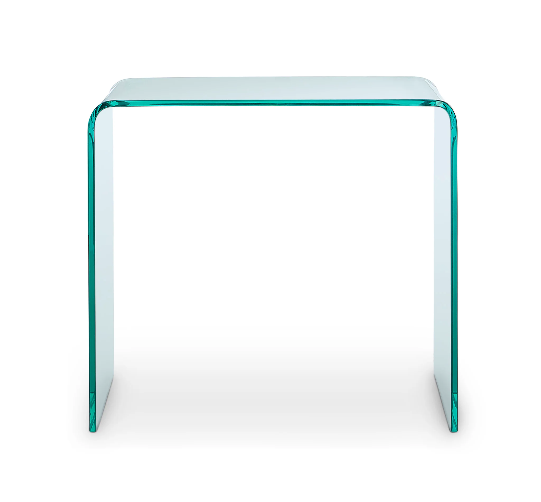 Flow II 23.75" End Table - Glass - Image 2