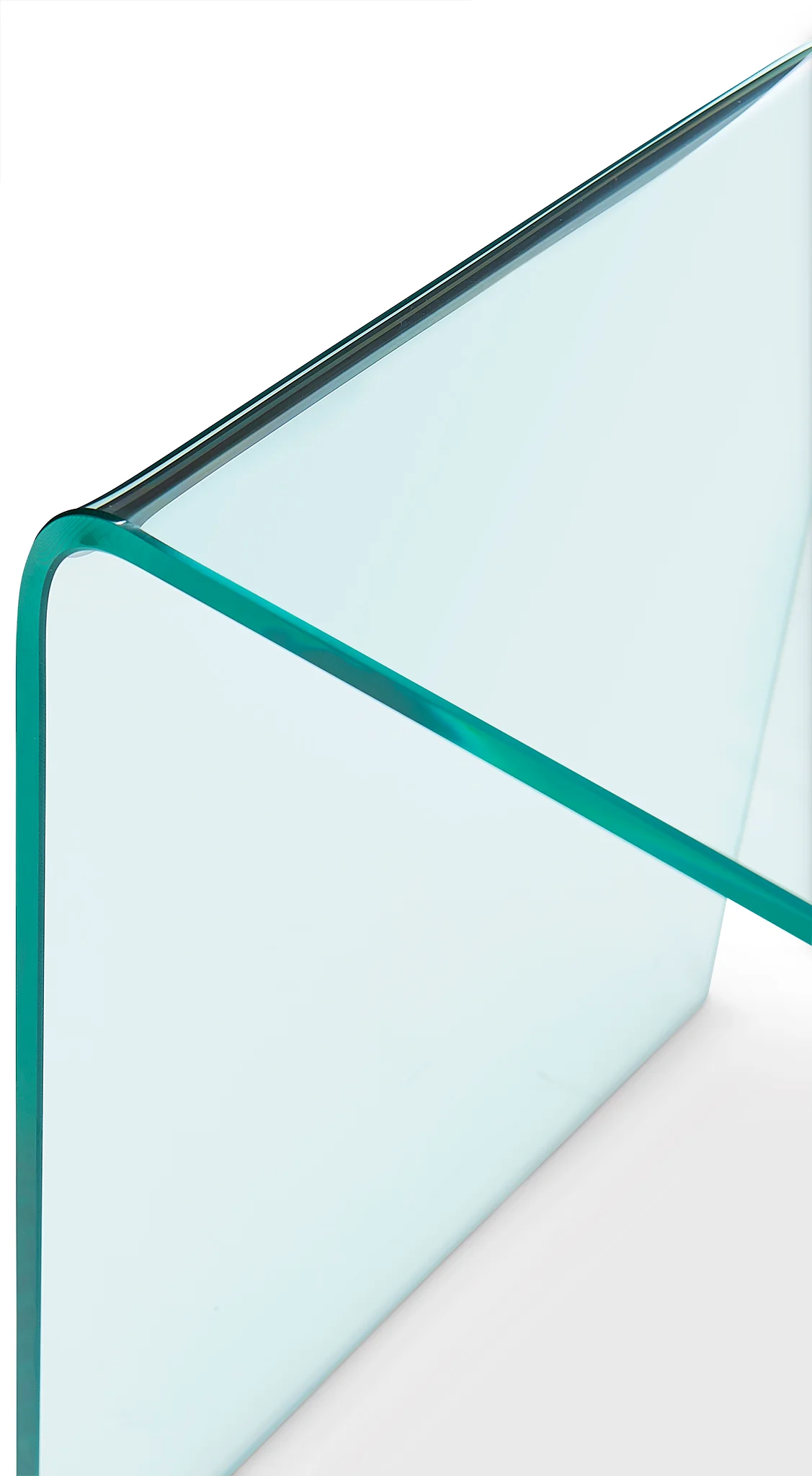 Flow II 23.75" End Table - Glass - Image 4