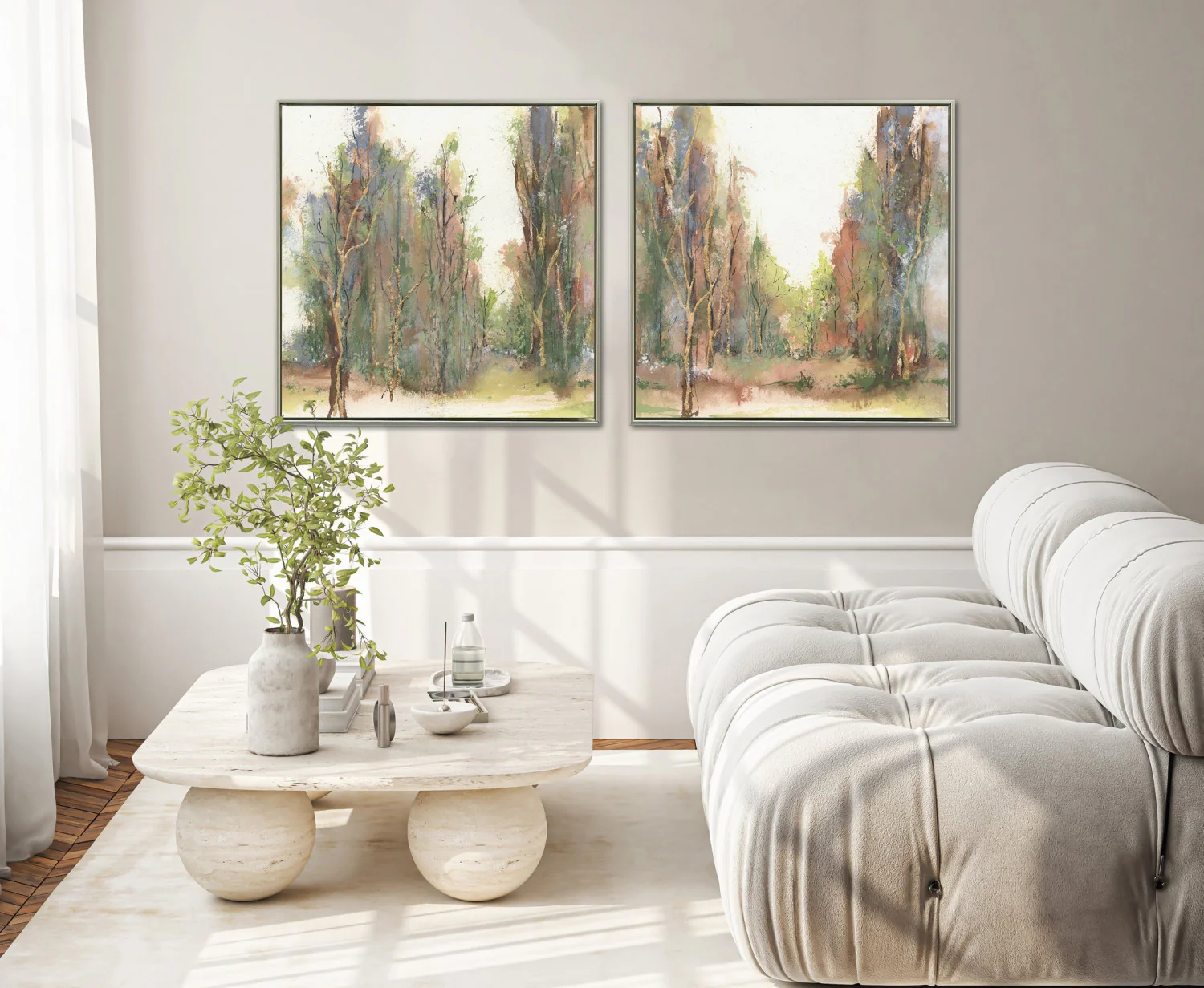 Forest Awakens II Wall Art - Multi-Colour - 30 X 30 - Image 2