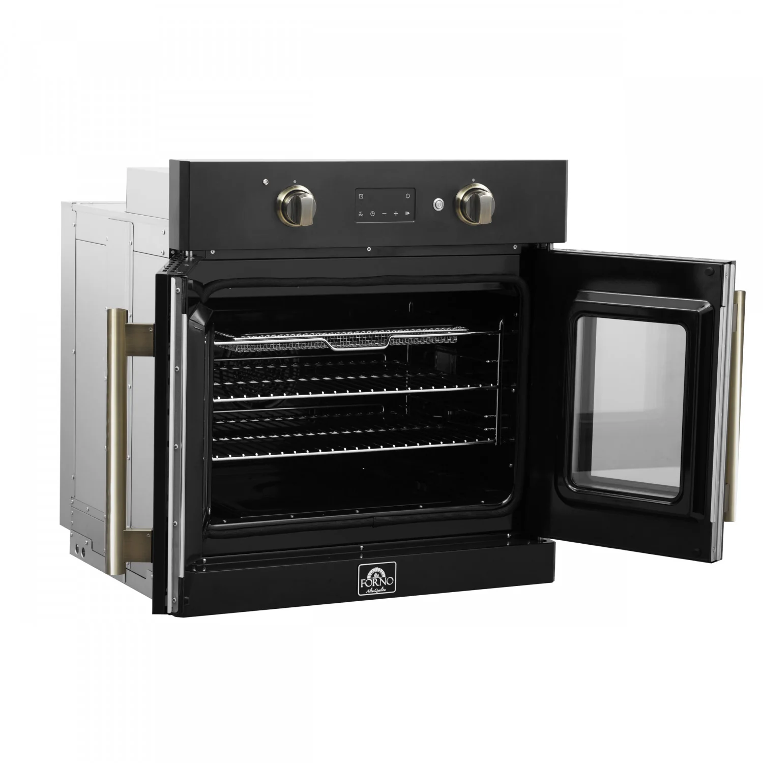 Forno Asti Black 30" Electric Wall Oven with True Convection and Air Fry (3.68 Cu. Ft.) - FBOEL1333-30BLK - Image 9