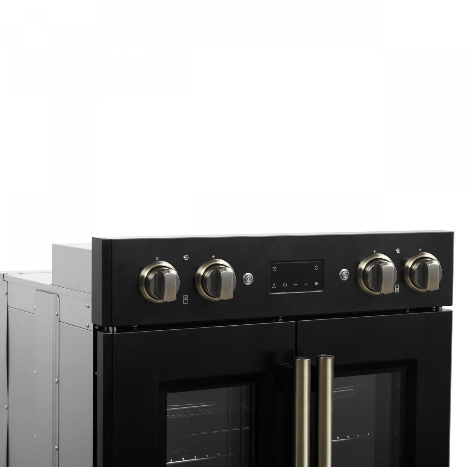 Forno Asti Black 30" French Door Double Wall Oven With Dual True Convection And Air Fry (7.36 Cu. Ft.) - FBOEL1340-30BLK - Image 3