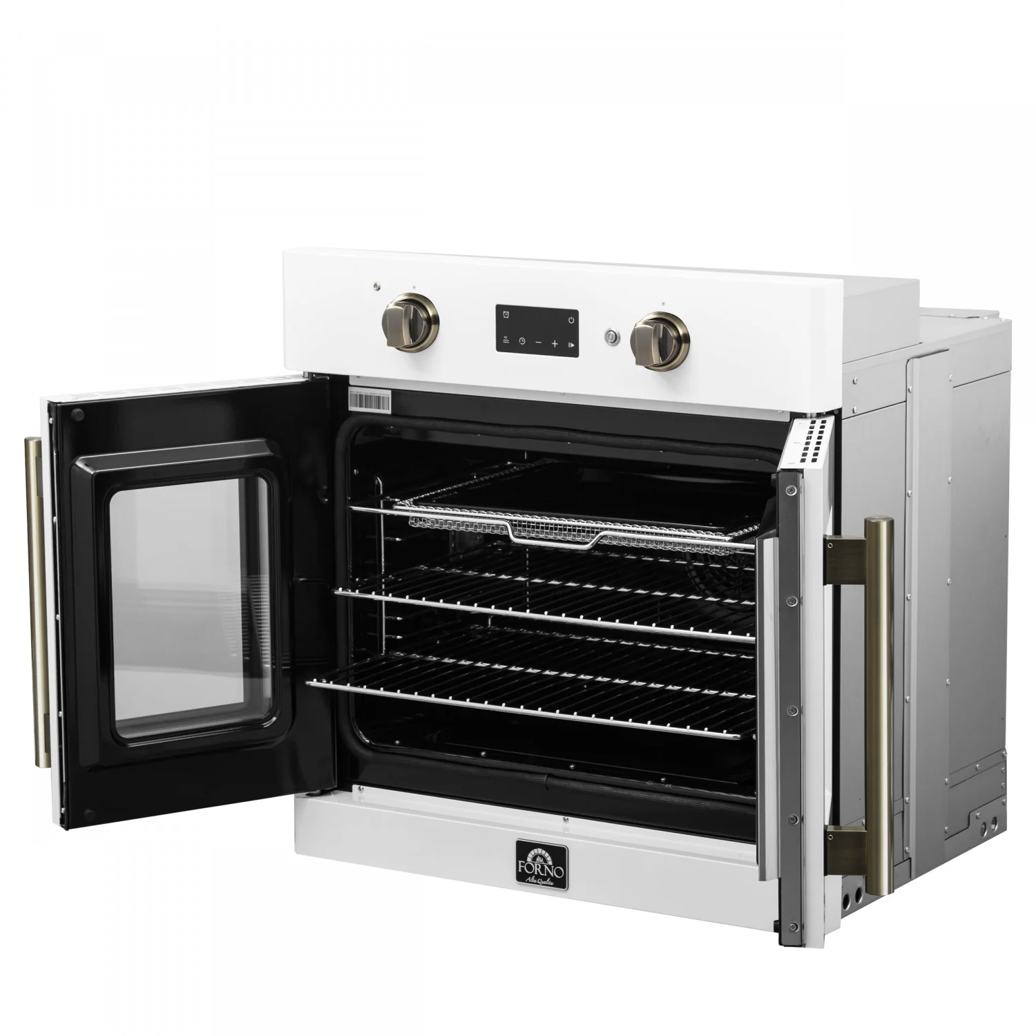 Forno Asti White 30" Electric Wall Oven with True Convection and Air Fry (3.68 Cu. Ft.) - FBOEL1333-30WHT - Image 7