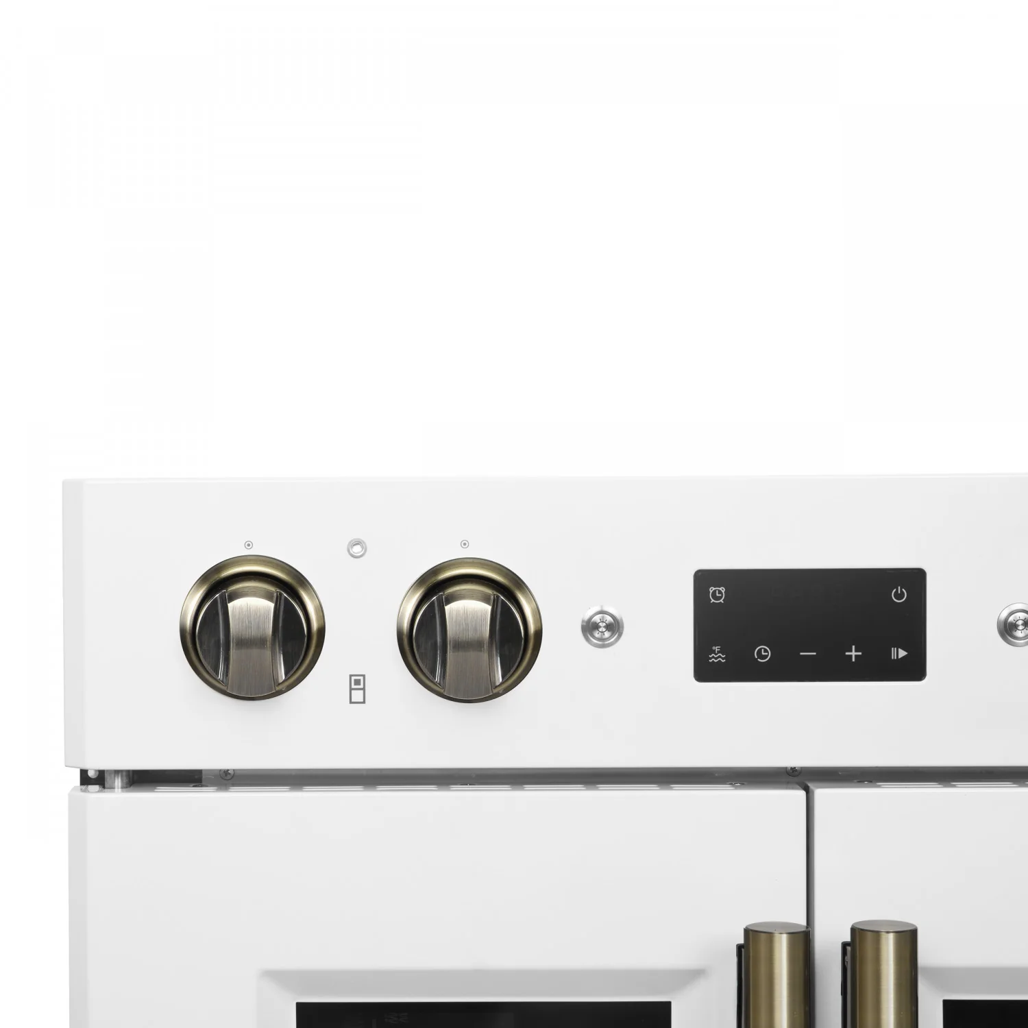 Forno Asti White 30" French Door Double Wall Oven with Dual True Convection and Air Fry (7.36 Cu. Ft.) - FBOEL1340-30WHT - Image 3
