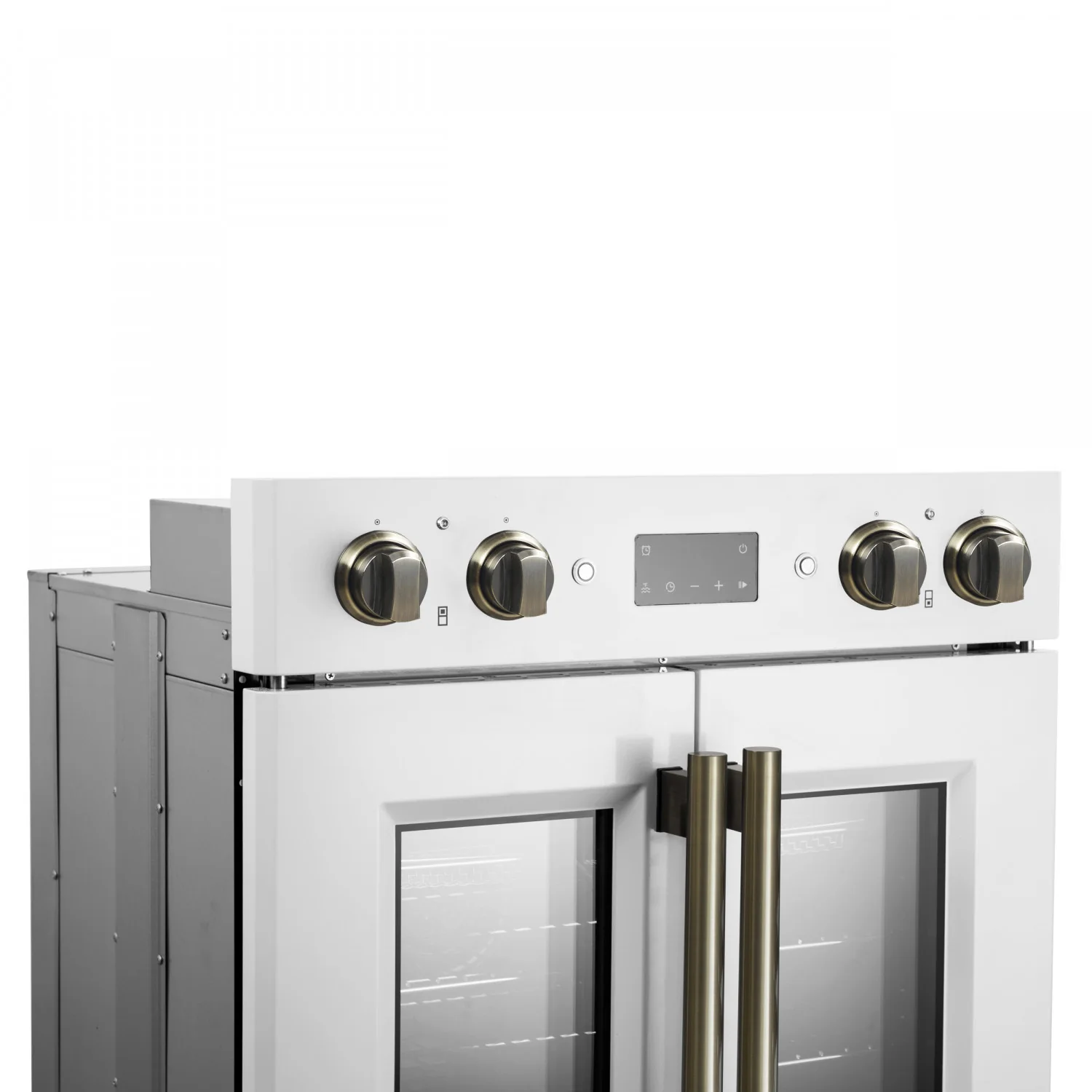 Forno Asti White 30" French Door Double Wall Oven with Dual True Convection and Air Fry (7.36 Cu. Ft.) - FBOEL1340-30WHT - Image 4