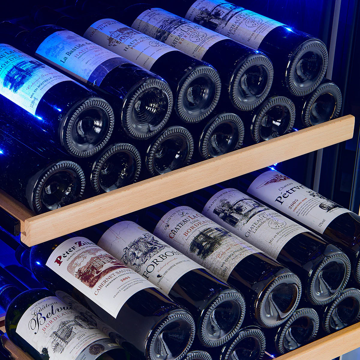 Forno Avellino 24" Stainless Steel 44 Bottle Dual Zone Wine Cellar (16 Cu. Ft.) - FWCDR6603-24S - Image 7