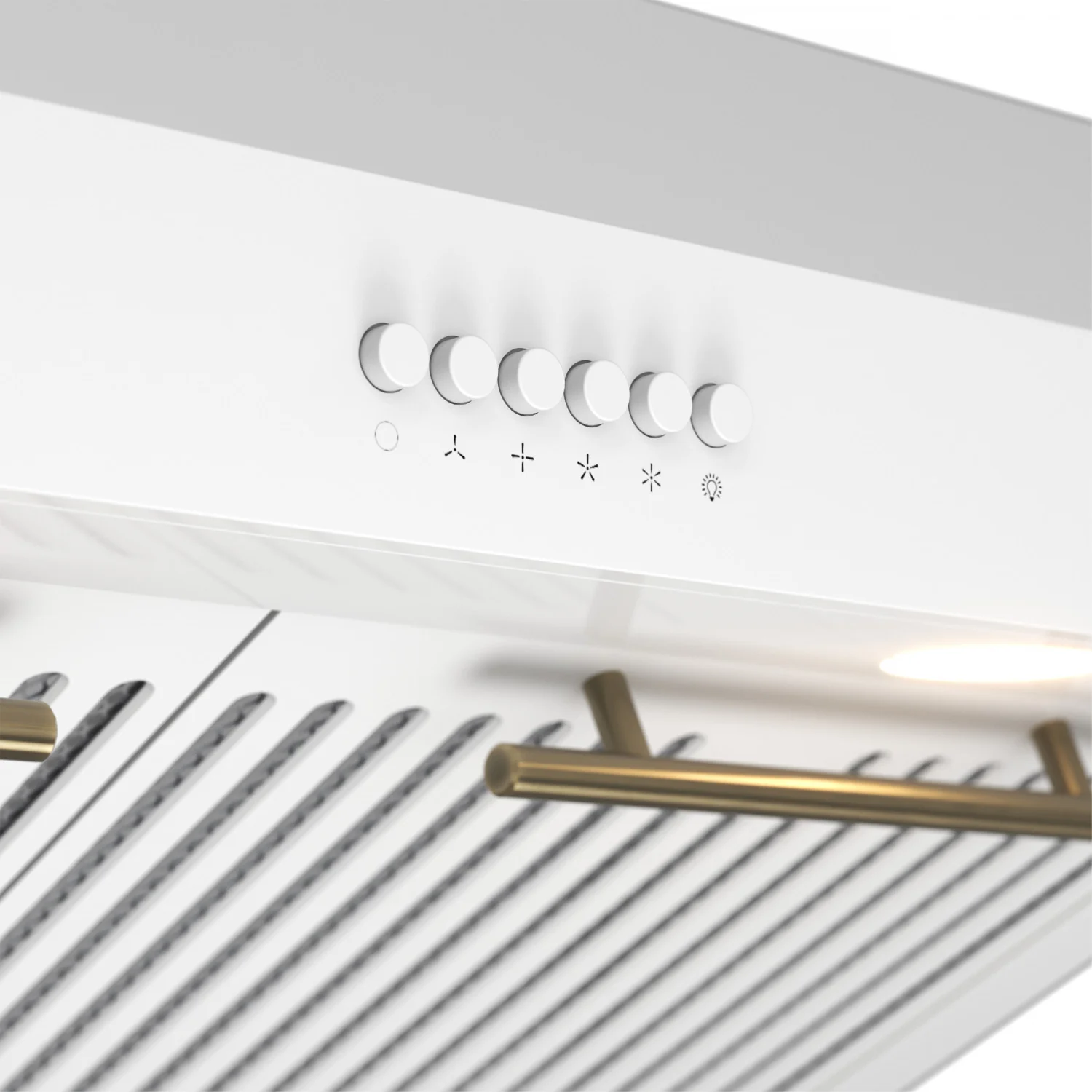 Forno Bari White 30" 400 CFM Under Cabinet Range Hood - FRHUC5255-30WHT - Image 5