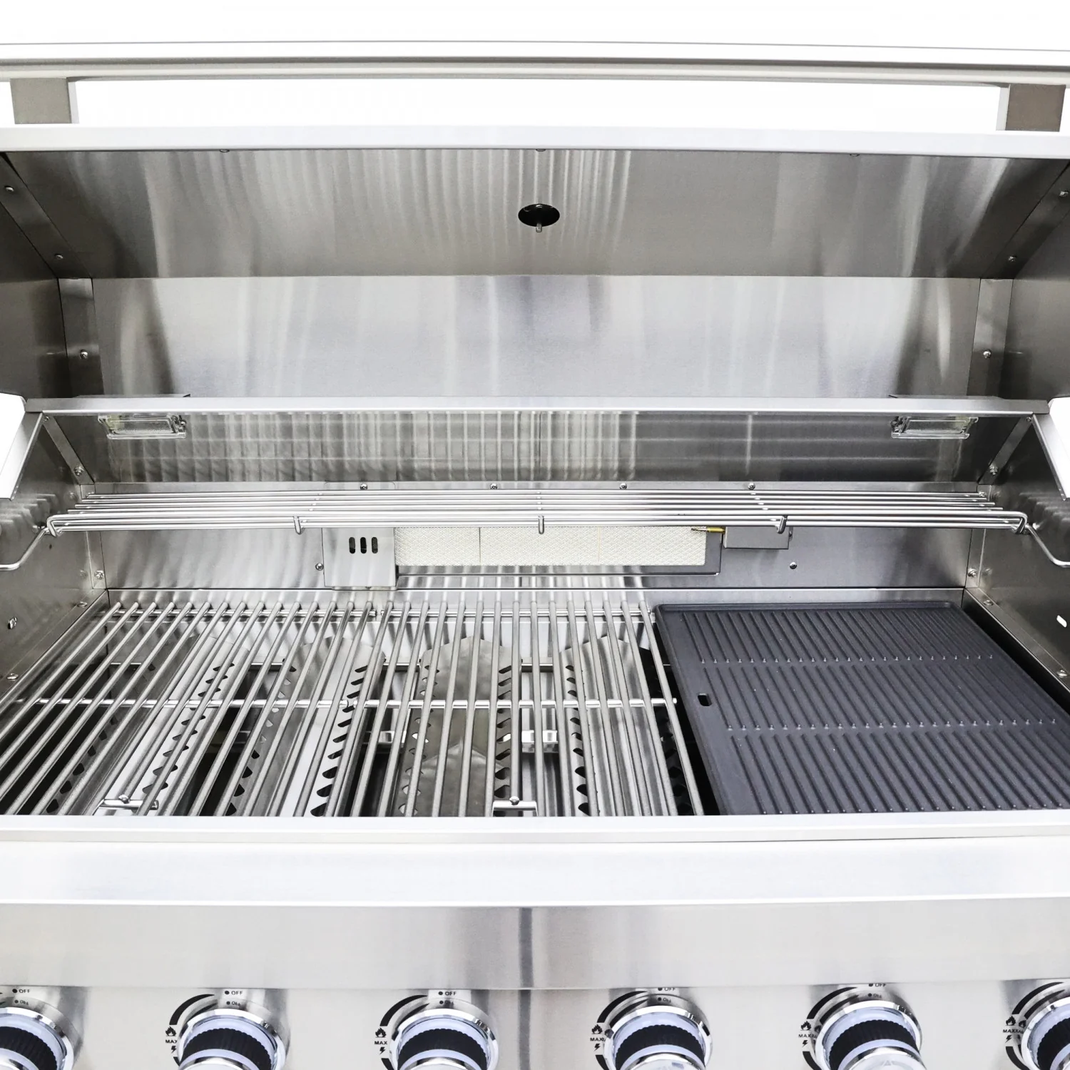 Forno Bulnes White Countertop Outdoor Kitchen with 40" 84,000 BTU BBQ and Beverage Centre - FODKT2520WHT - Image 2