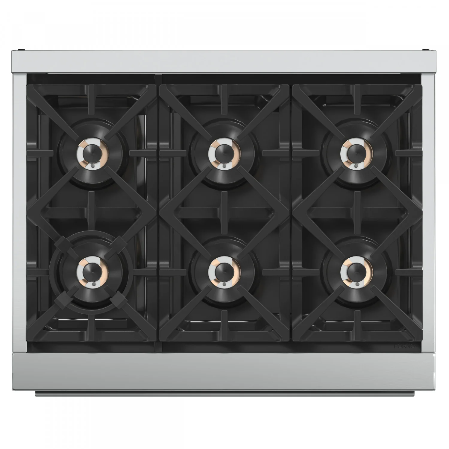 Forno Capriasca 36" Stainless Steel Freestanding Gas Range (5.36 Cu. Ft.) - FFSGS6260-36 - Image 8