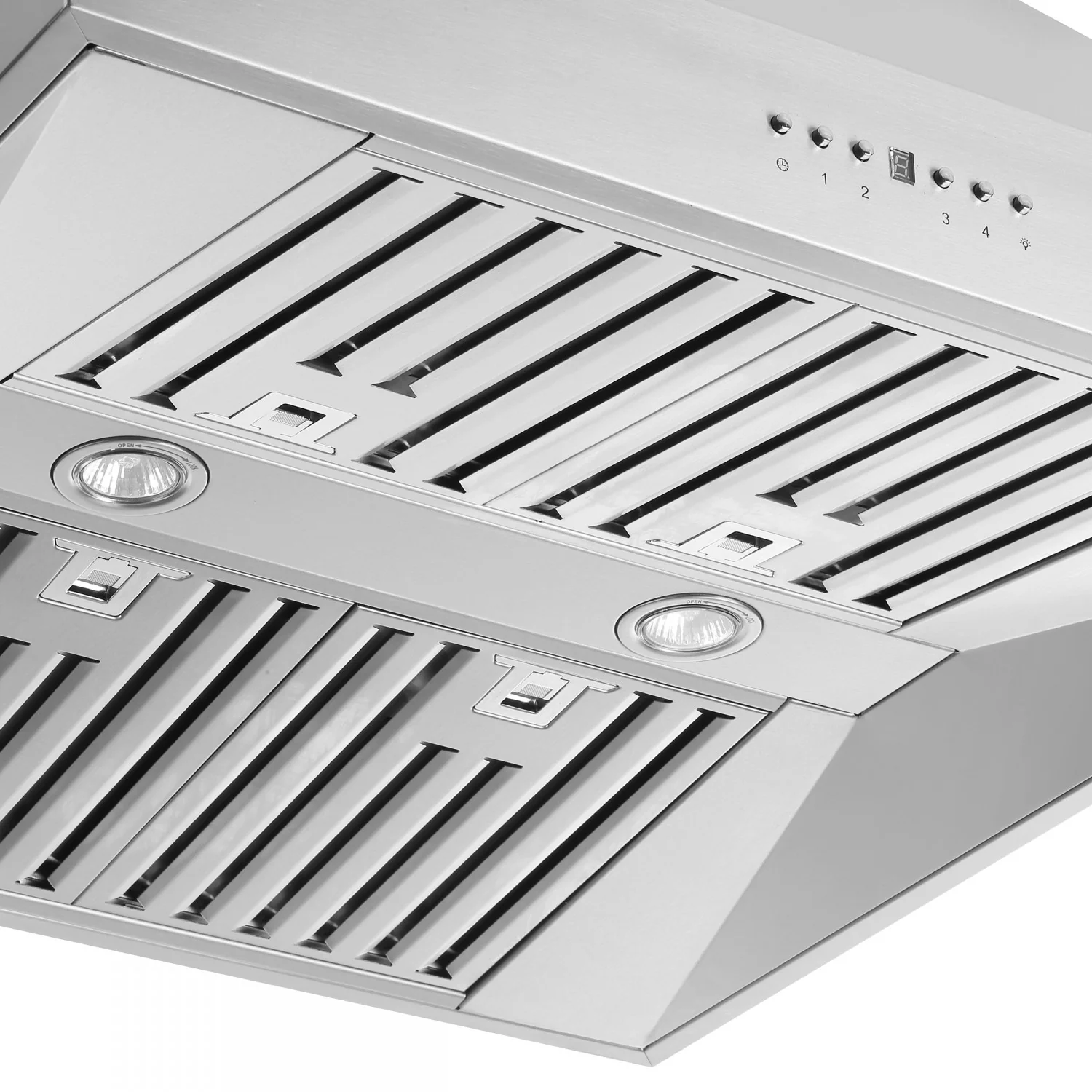 Forno Coppito Stainless Steel 30" 600 CFM Island Range Hood - FRHIS5129-30 - Image 5