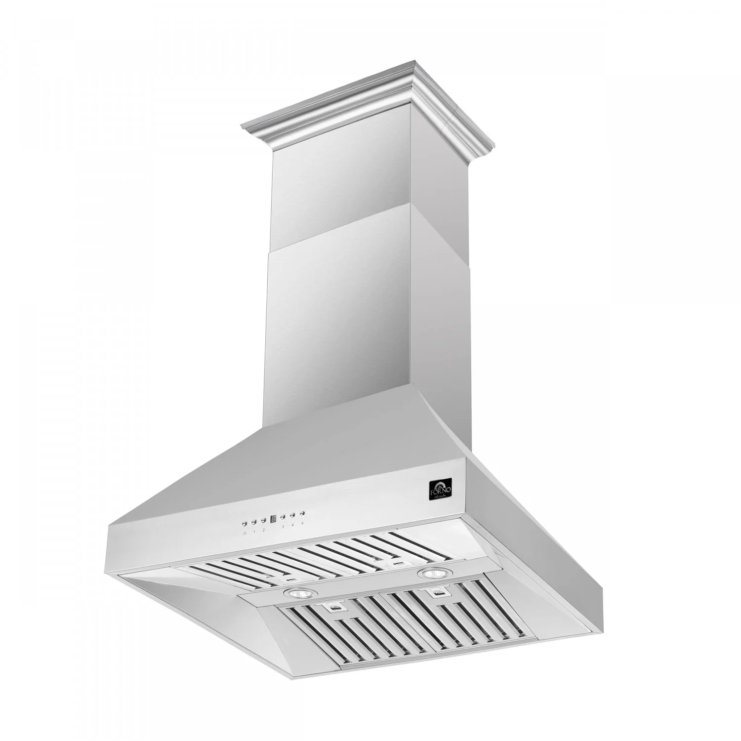 Forno Coppito Stainless Steel 36" 1200 CFM Island Range Hood - FRHIS5129-36 - Image 5