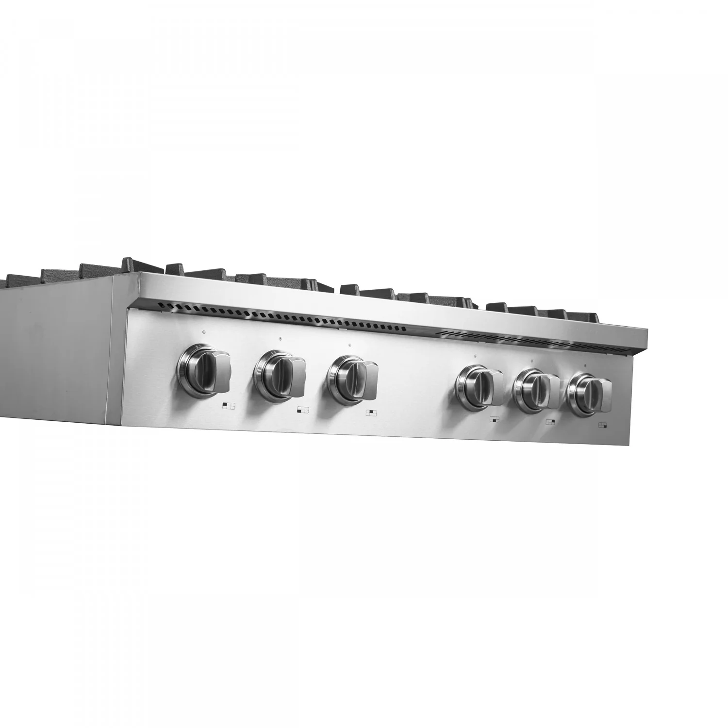 Forno Cossato Stainless Steel 36" Pro-style Gas Cooktop - FCTGS5737-36 - Image 3