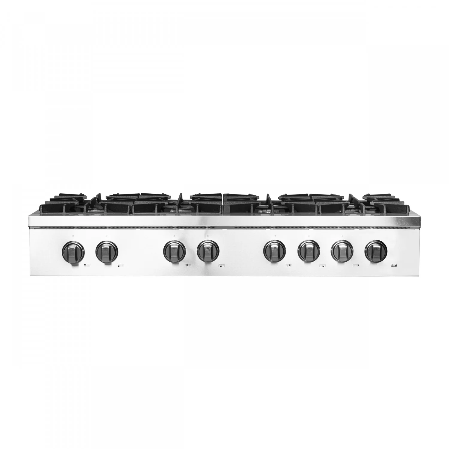 Forno Cossato Stainless Steel 48" Pro-style Gas Cooktop - FCTGS5737-48 - Image 2