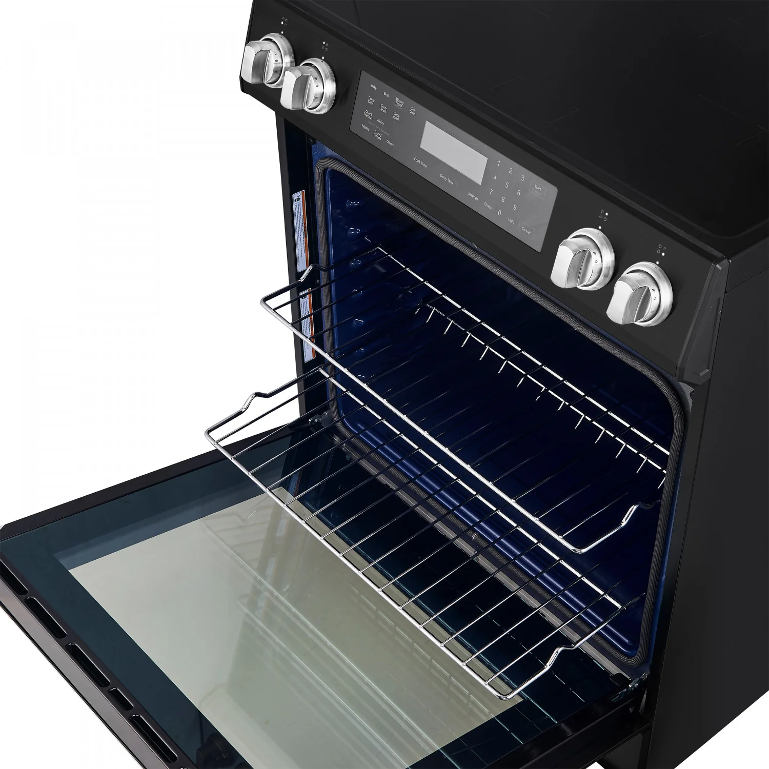 Forno Donatello Black Slide-in Induction Range with True Convection (5.0 Cu. Ft.) - FFSIN0905-30BLK - Image 8