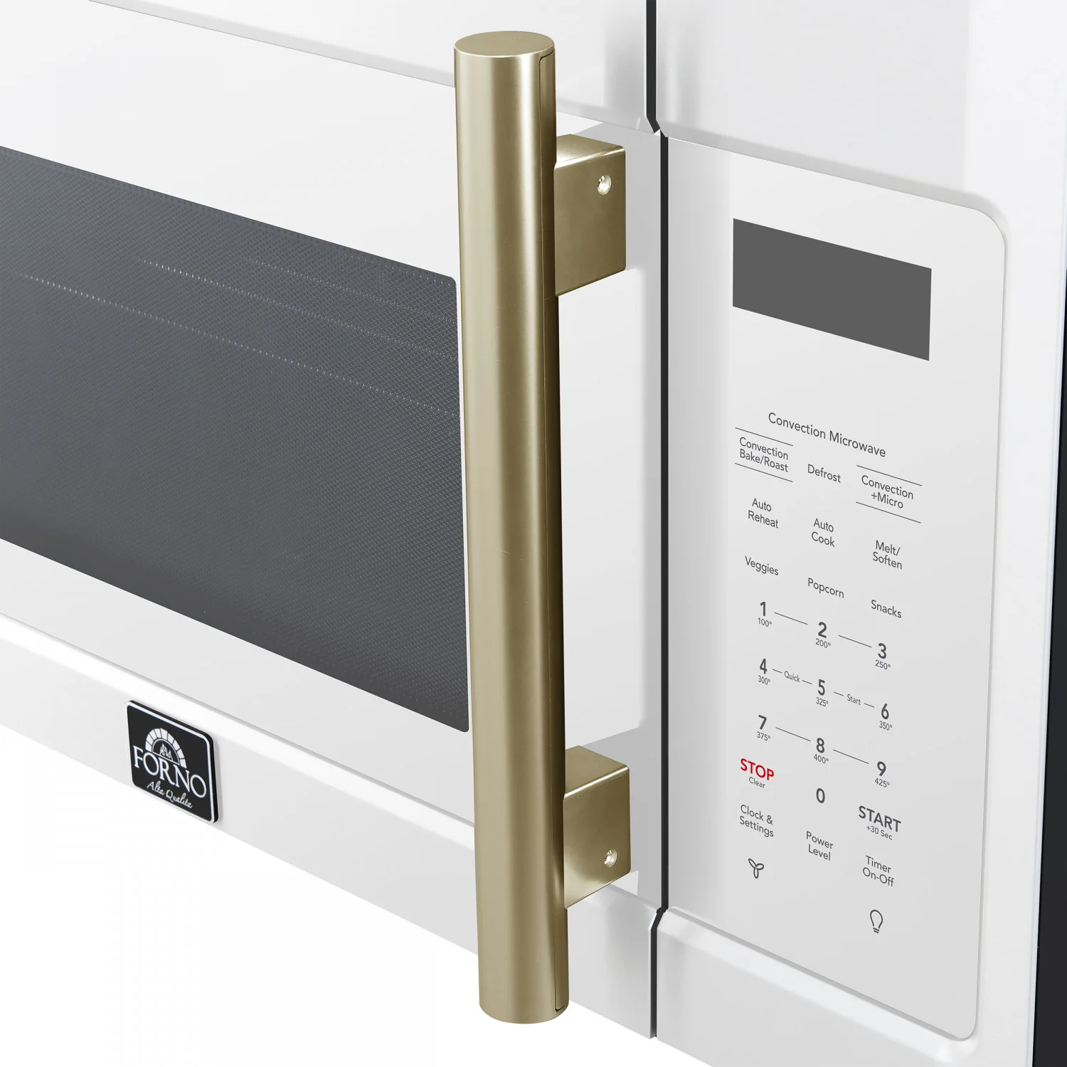 Forno Fornace White 300 CFM Over-the-Range Convection Microwave (1.5 Cu. Ft.) - FOTR3038-30WHT - Image 8