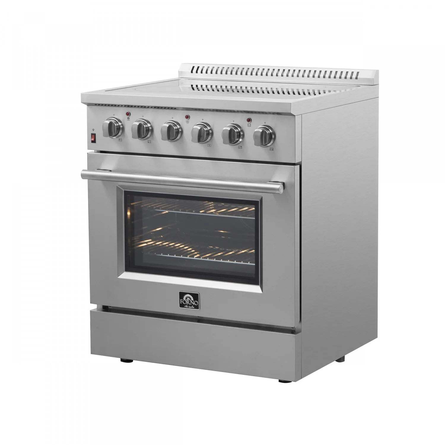 Forno Galiano 30" Stainless Steel Freestanding Electric Range with True Convection and Air Fry (4.32 Cu. Ft.) - FFSEL6083-30 - Image 2