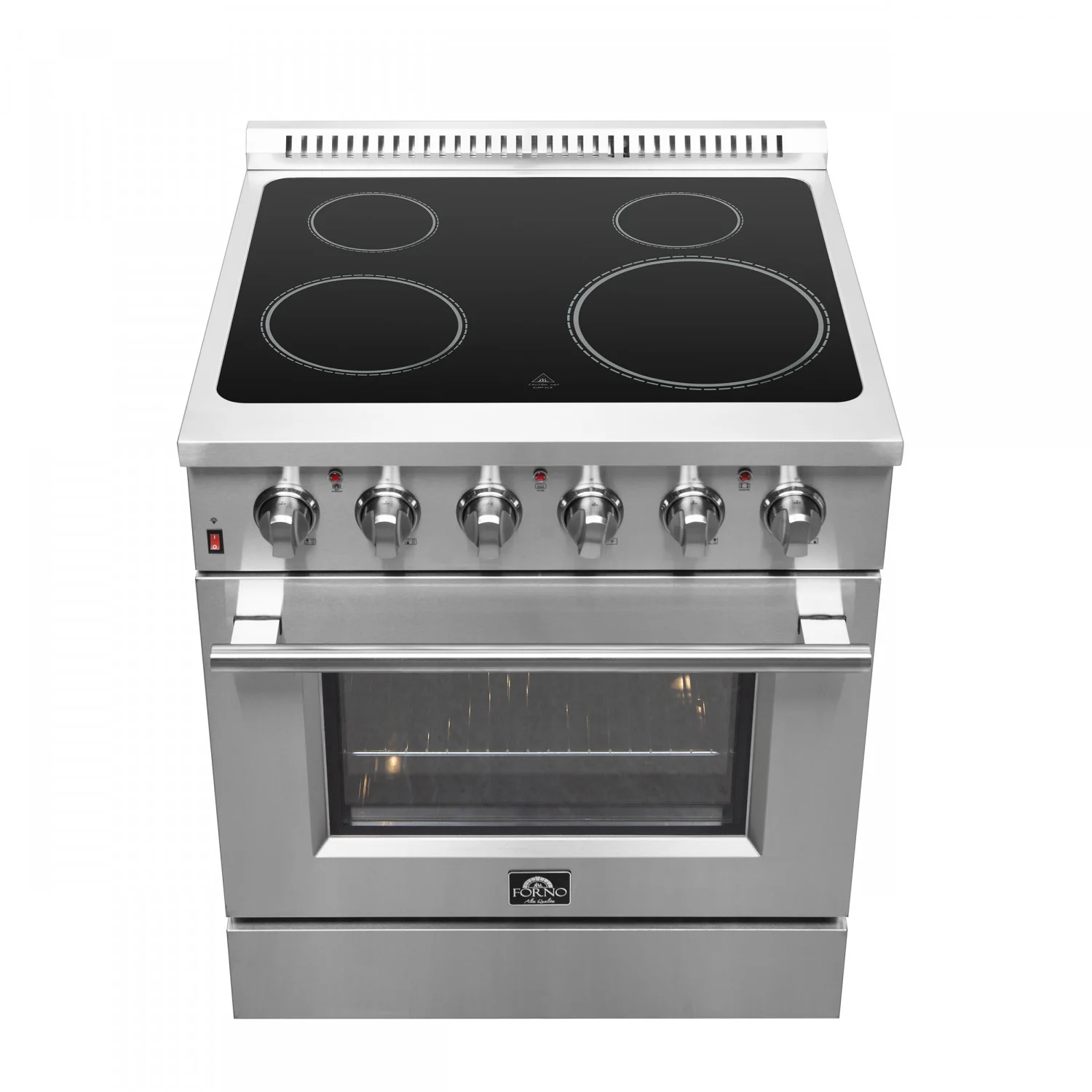 Forno Galiano 30" Stainless Steel Freestanding Electric Range with True Convection and Air Fry (4.32 Cu. Ft.) - FFSEL6083-30 - Image 3