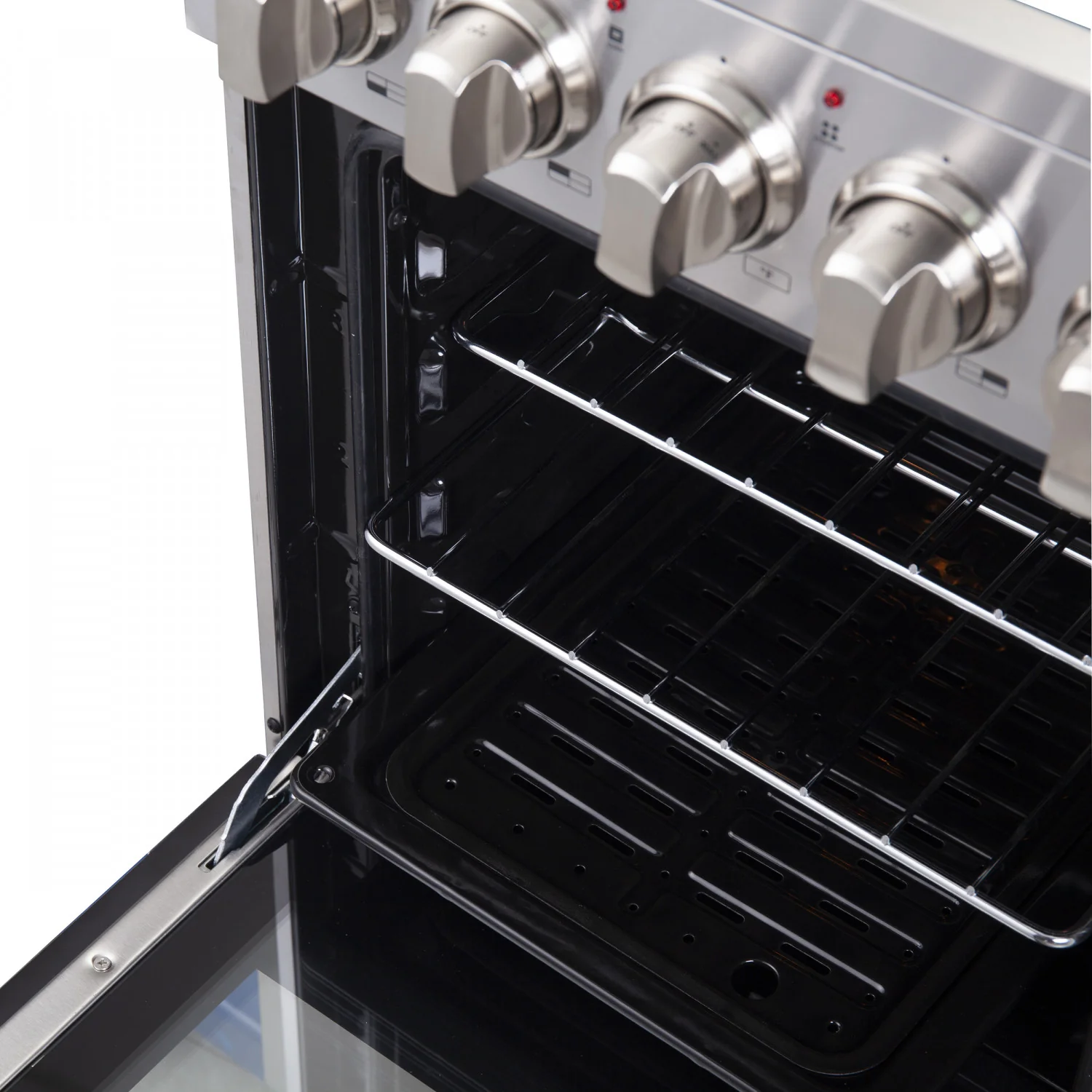 Forno Galiano 36" Stainless Steel French Door Electric Range with True Convection and Air Fry (5.36 Cu. Ft.) - FFSEL6917-36 - Image 15