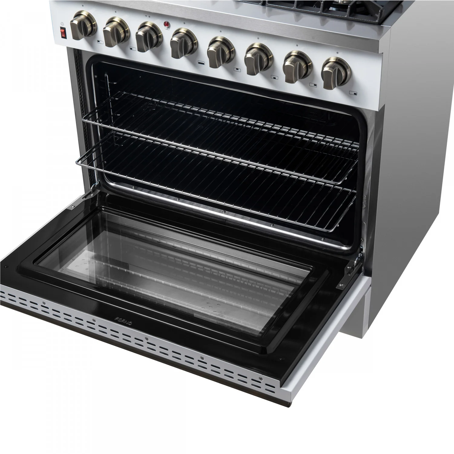 Forno Galiano 36" White Dual Fuel Range with True Convection (5.36 Cu. Ft.) - FFSGS6156-36WHT - Image 13