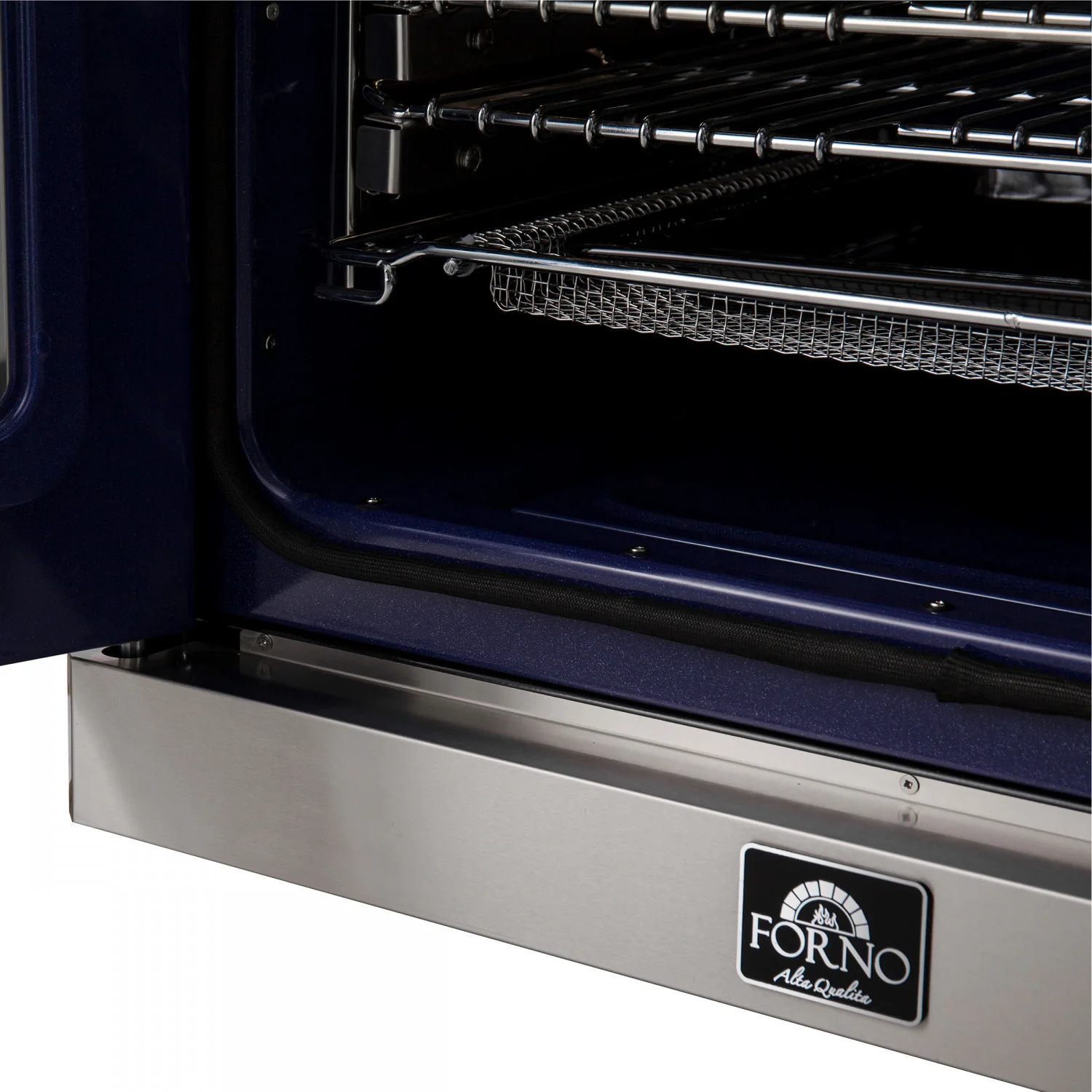 Forno Gallico Stainless Steel 30" French Door Electric Wall Oven with True Convection and Air Fry (3.68 Cu. Ft.) - FBOEL1371-30 - Image 8