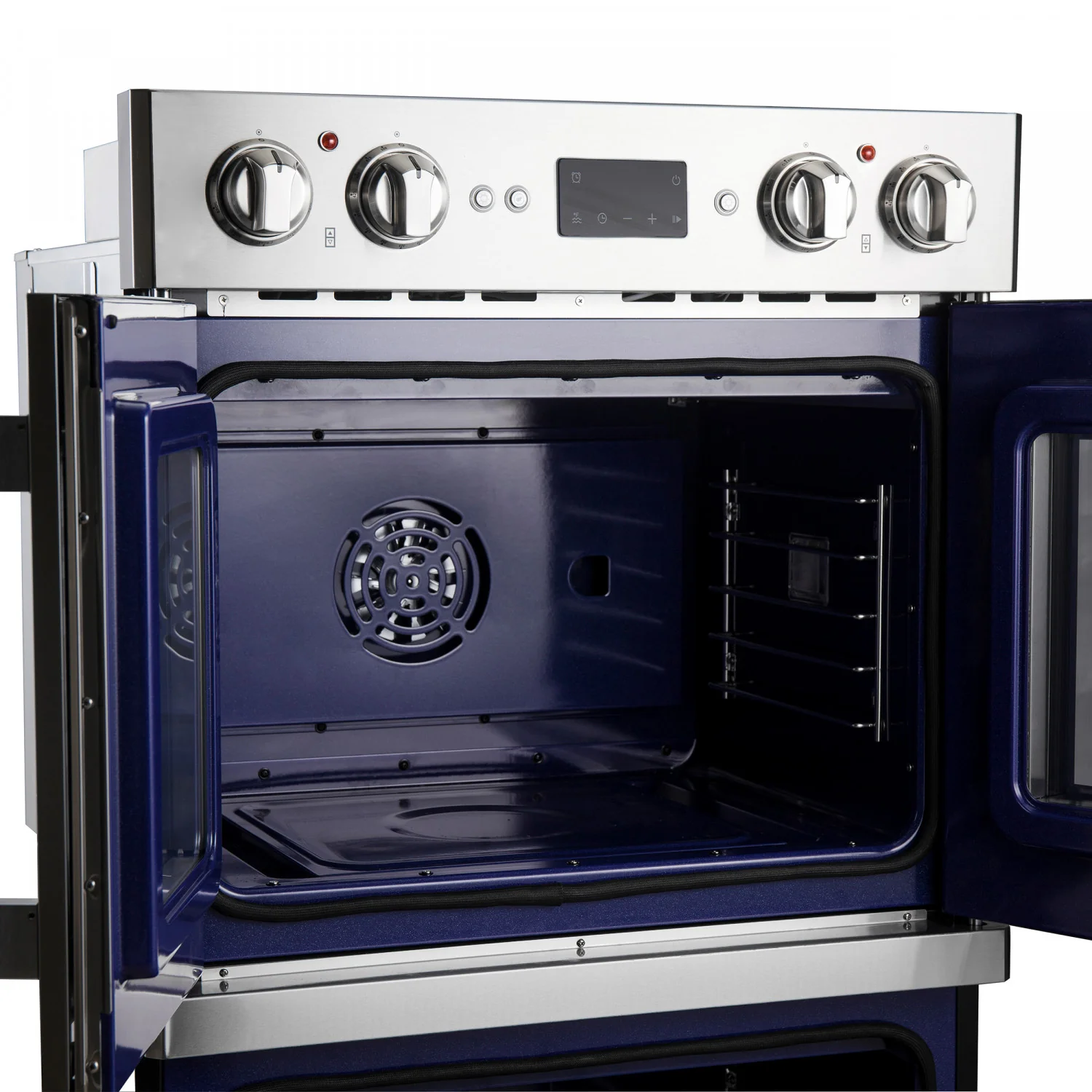 Forno Gallico Stainless Steel 30" French Door Double Wall Oven with Air Fry and Sous Vide (7.36 Cu. Ft.) - FBOEL1388-30 - Image 9