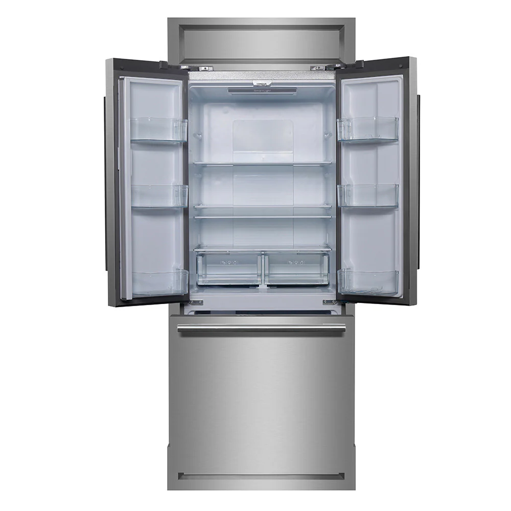 Forno Gallipoli 30" 17.5 Cu.Ft. Stainless Steel French Door Refrigerator - FFFFD1974-35MG - Image 2