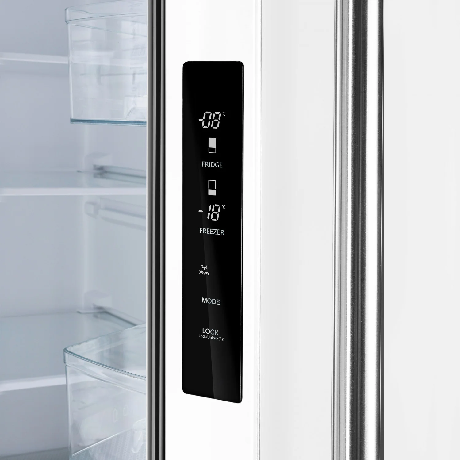 Forno Gallipoli 31" 17.5 Cu.Ft. White French Door Refrigerator with Ice Maker - FFFFD1974-31WHT - Image 6