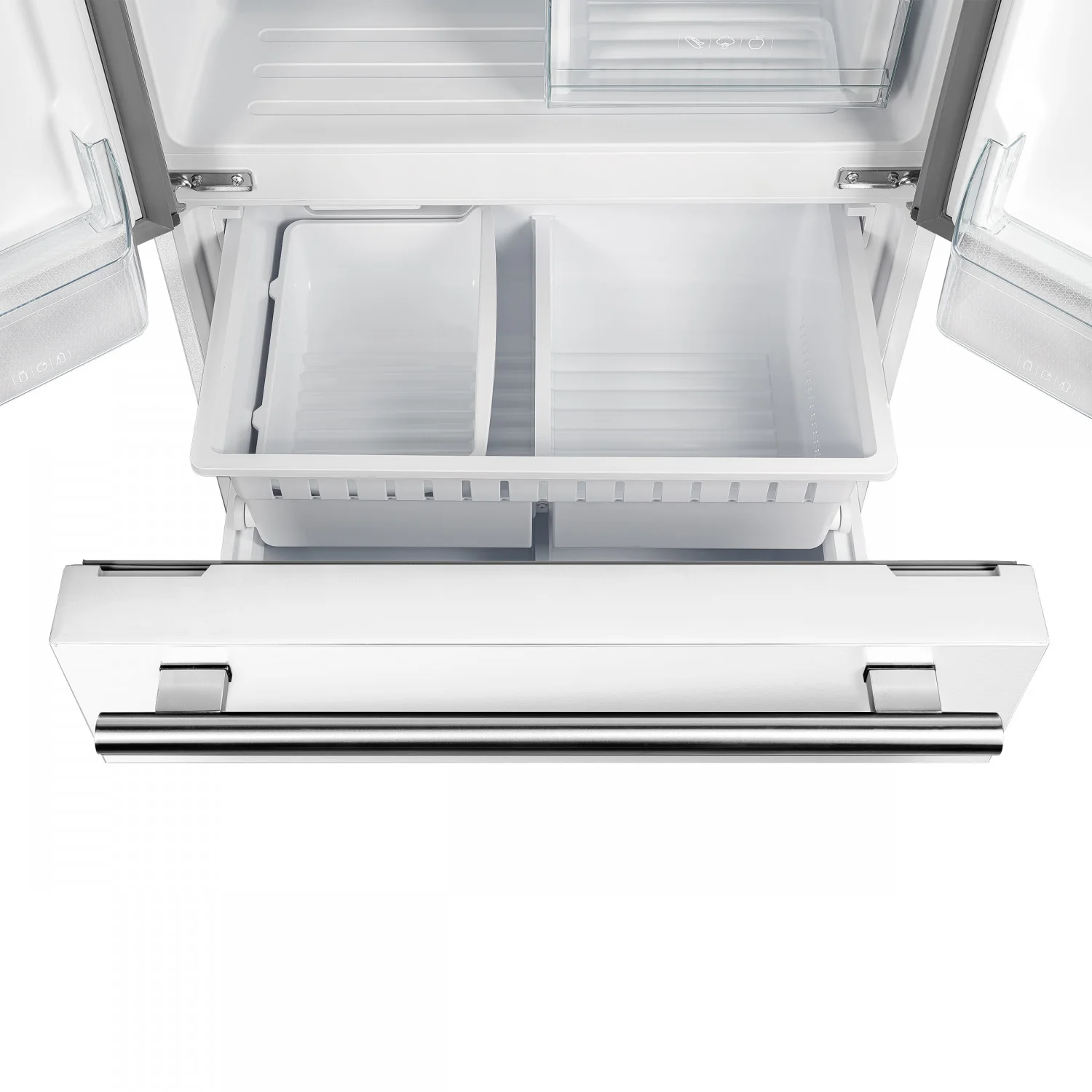 Forno Gallipoli 31" 17.5 Cu.Ft. White French Door Refrigerator with Ice Maker - FFFFD1974-31WHT - Image 8