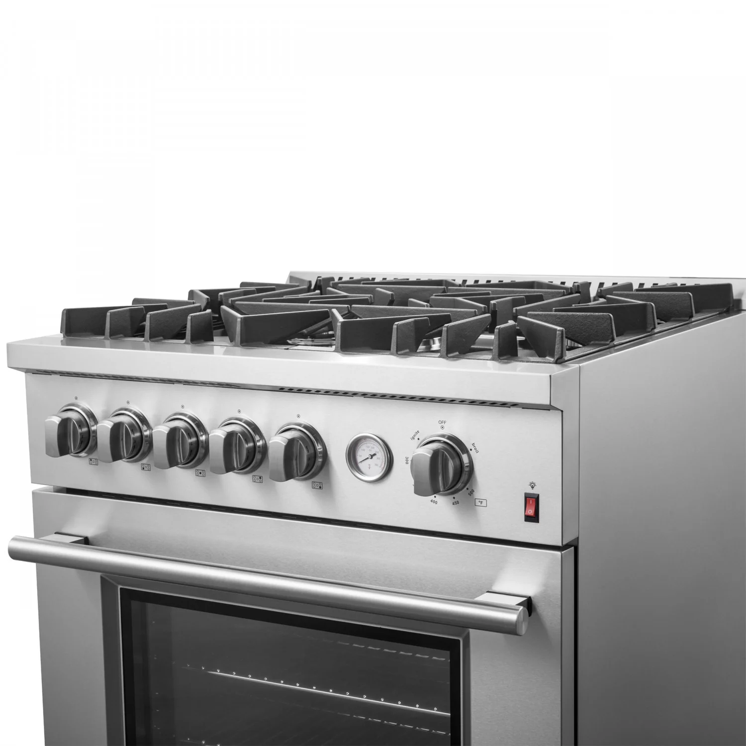 Forno Giovanni 30" Stainless Steel Freestanding Gas Range (4.32 Cu. Ft.) - FFSGS6274-30 - Image 14