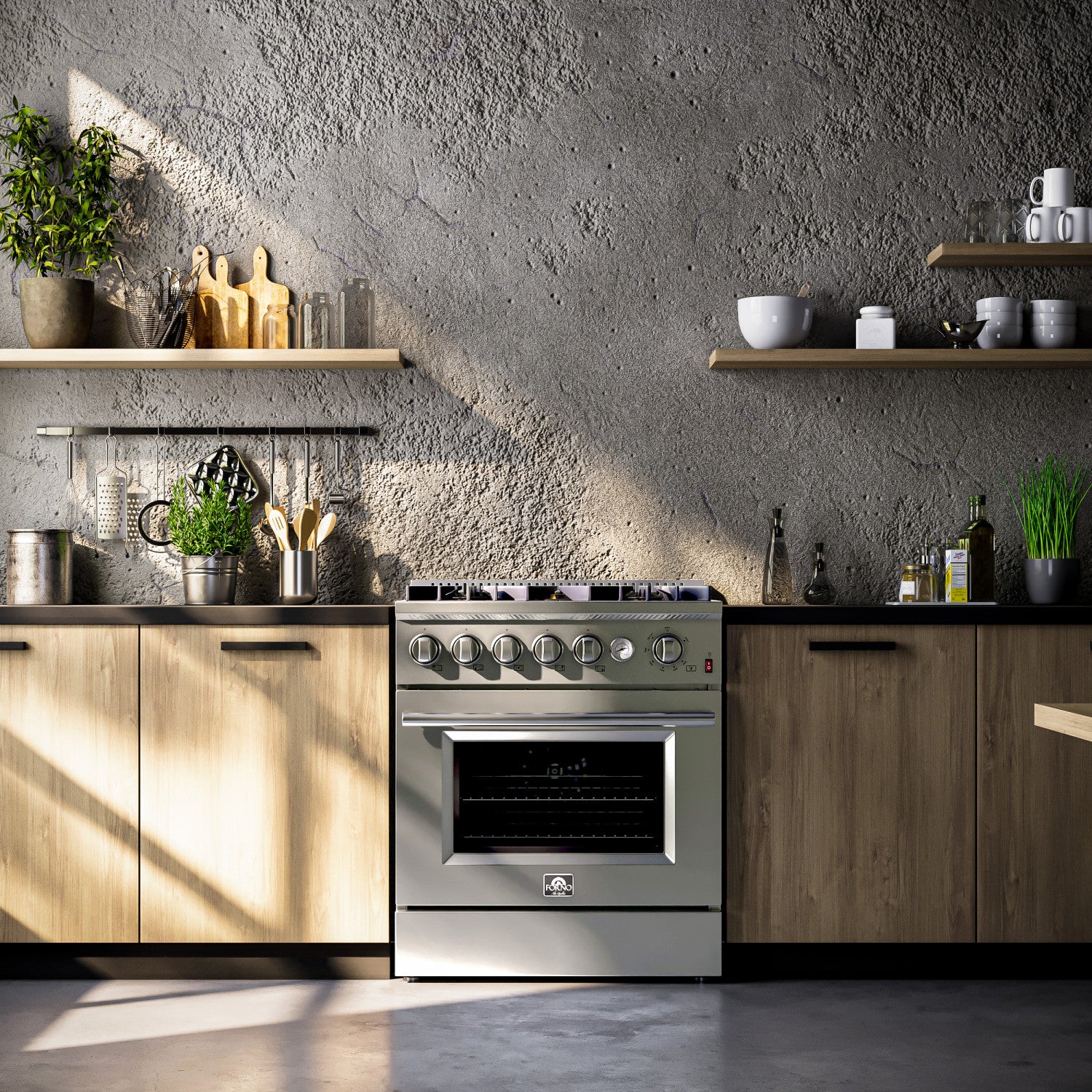 Forno Giovanni 30" Stainless Steel Freestanding Gas Range (4.32 Cu. Ft.) - FFSGS6274-30 - Image 21