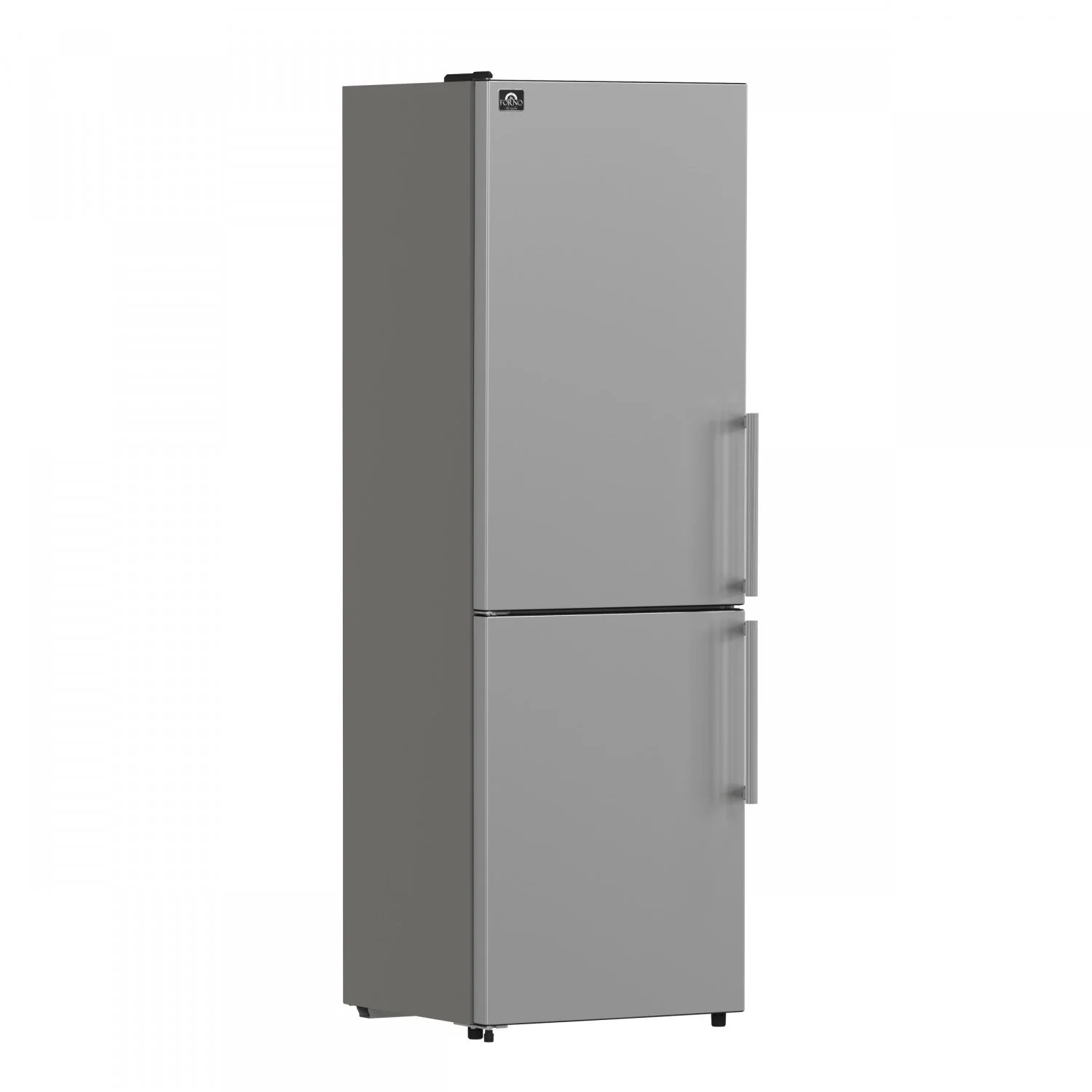 Forno Guardia 23.4" 10.8 Cu.Ft. Stainless Steel Bottom Freezer Refrigerator with Left Swing Door - FFFFD1778-24LS - Image 2