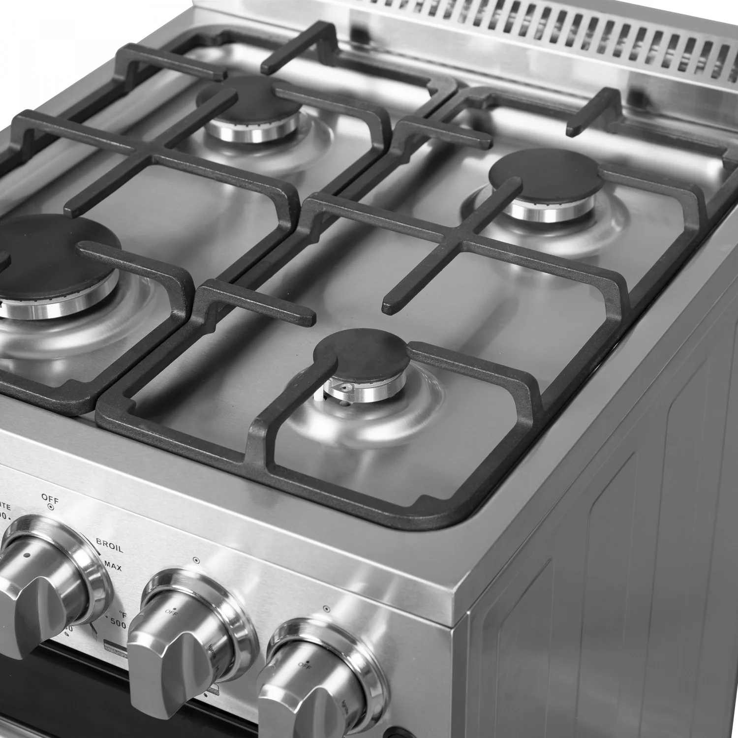 Forno Lamazze 20" Stainless Steel Freestanding Gas Range (2.05 Cu. Ft.) - FFSGS6265-20 - Image 12