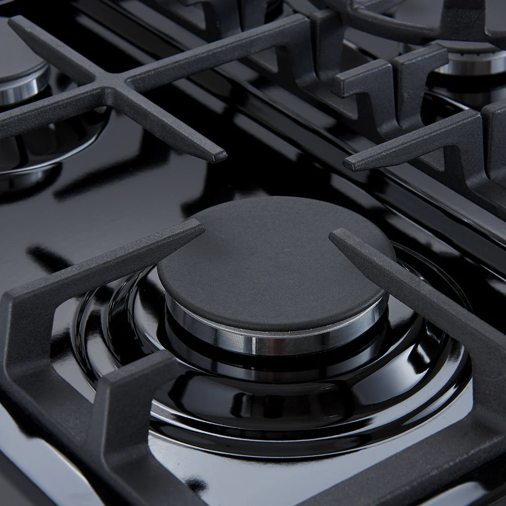Forno Leonardo 30" Black Freestanding Gas Range (5.0 Cu. Ft.) - FFSGS1116-30BLK - Image 12