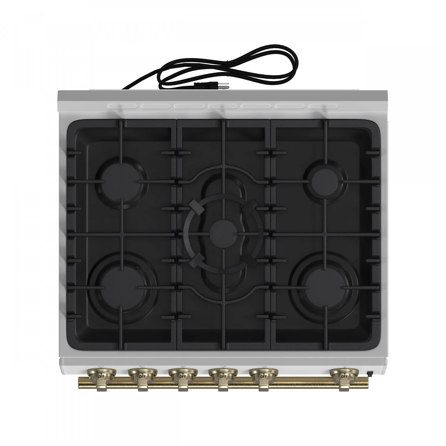 Forno Leonardo 30" White Freestanding Gas Range (5.0 Cu. Ft.) - FFSGS1116-30WHT - Image 11