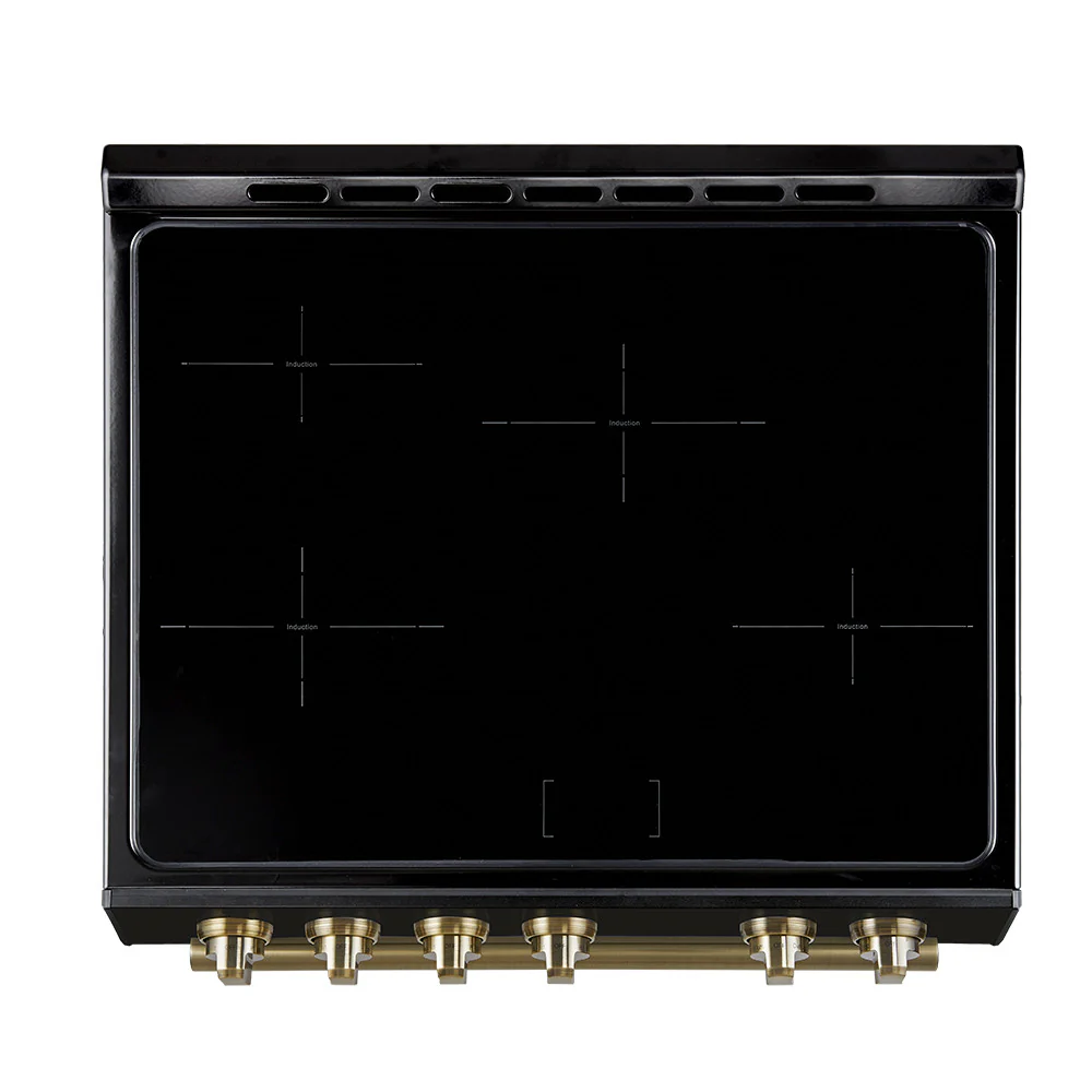 Forno Leonardo Black Slide-In Induction Range (5.0 Cu. Ft.) - FFSIN0982-30BLK - Image 11